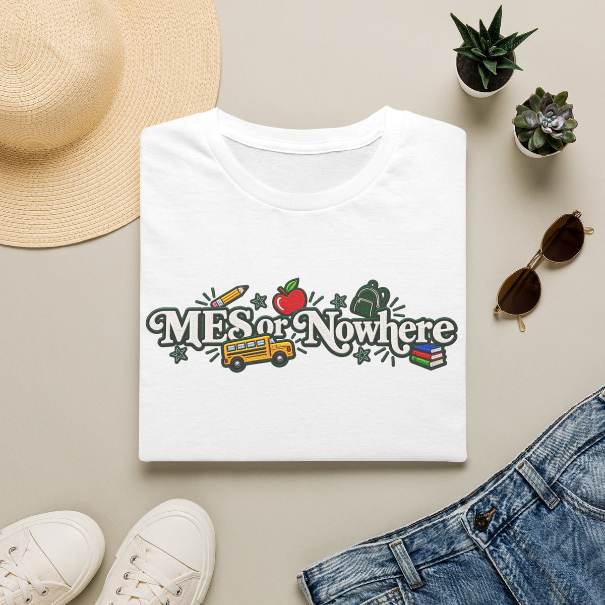 MES or Nowhere" - Moriches Softstyle T-Shirt