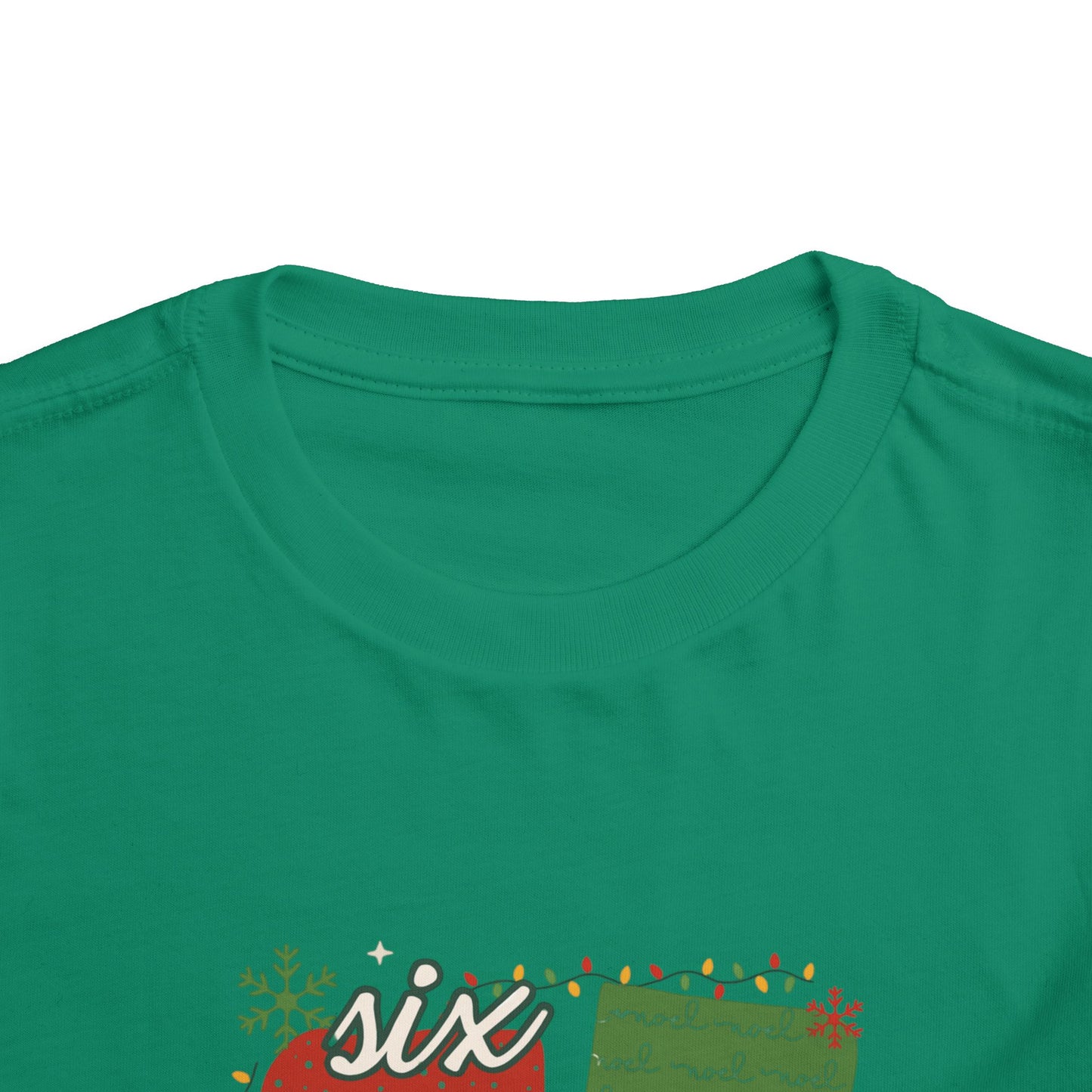 6-1 Toddler Tee "Six Seven" - Christmas