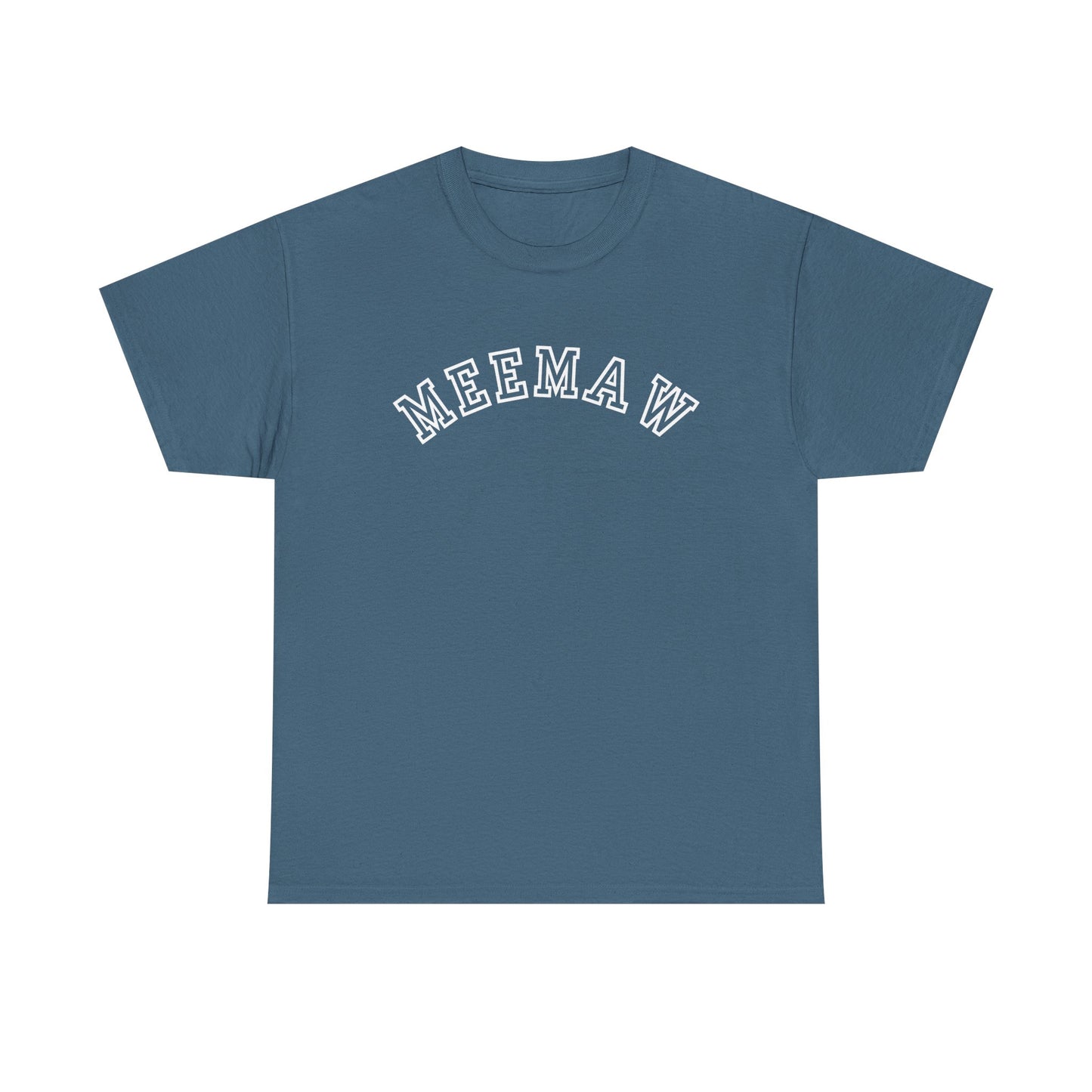 Meemaw- Unisex Heavy Cotton Tee - Comfortable Everyday Wear- Motherhood