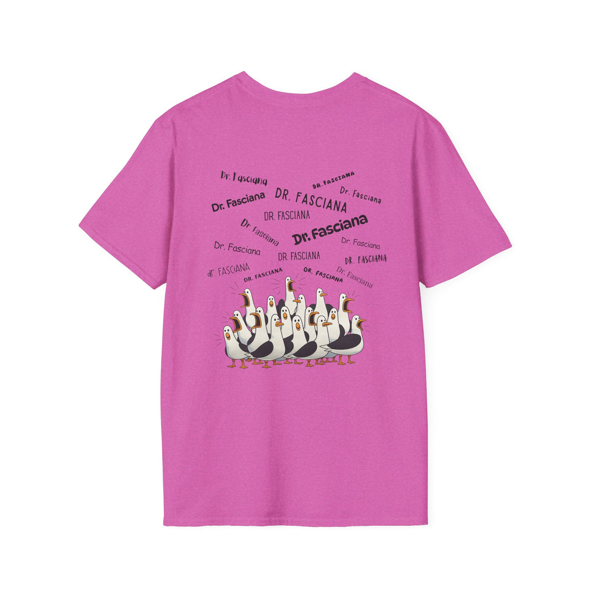Dr. Fasciana- Seagull Crew Graphic T-Shirt — Personalized
