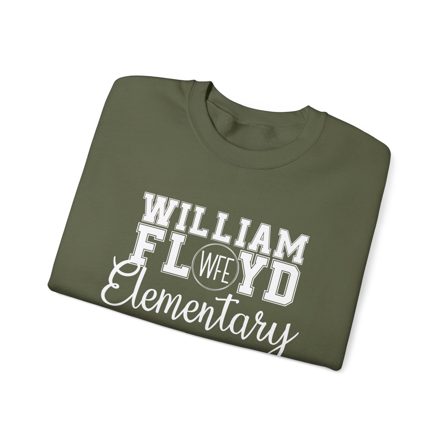 WFE Logo Crewneck Sweatshirt - William Floyd Elementary