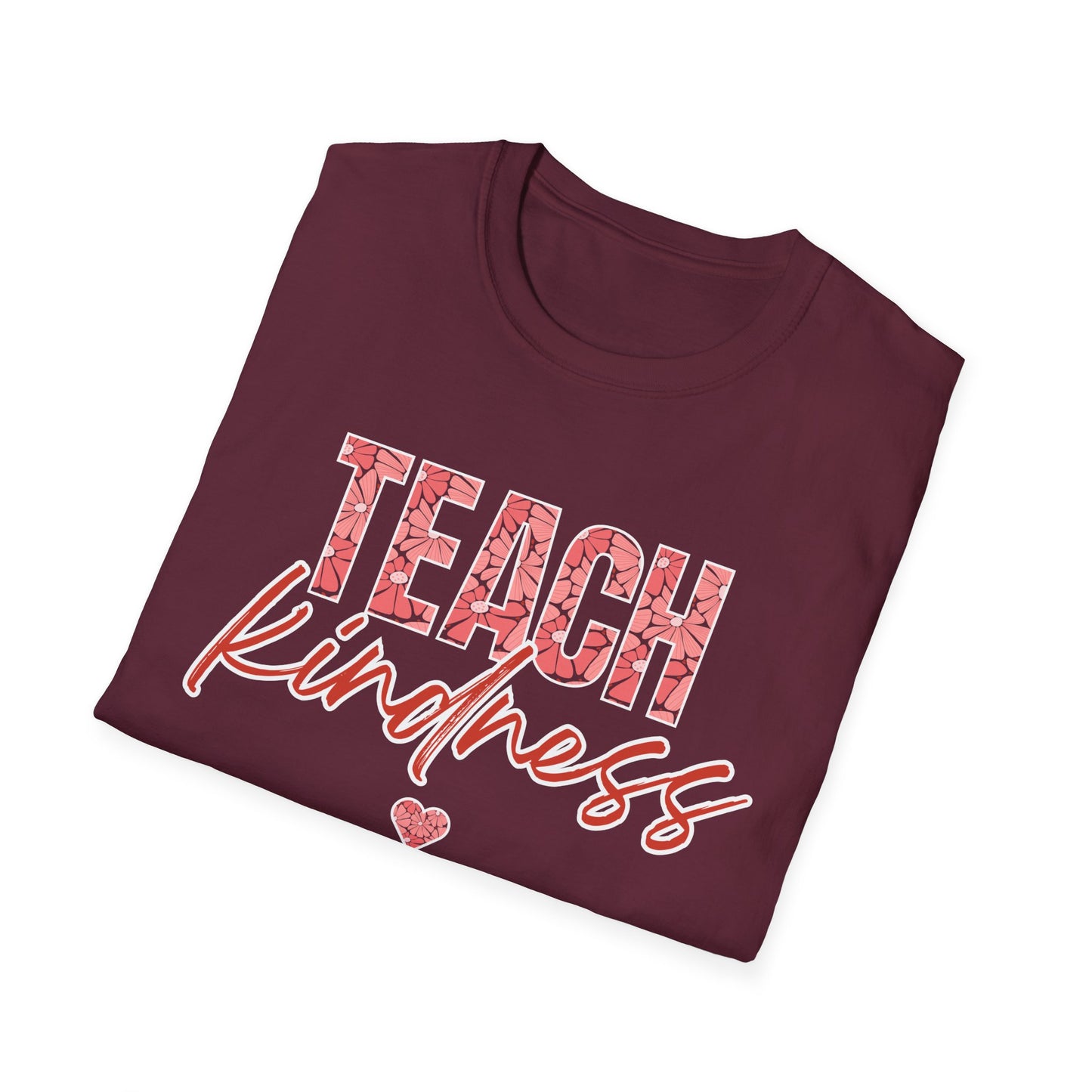 Teach Kind ness Teacher T-Shirt