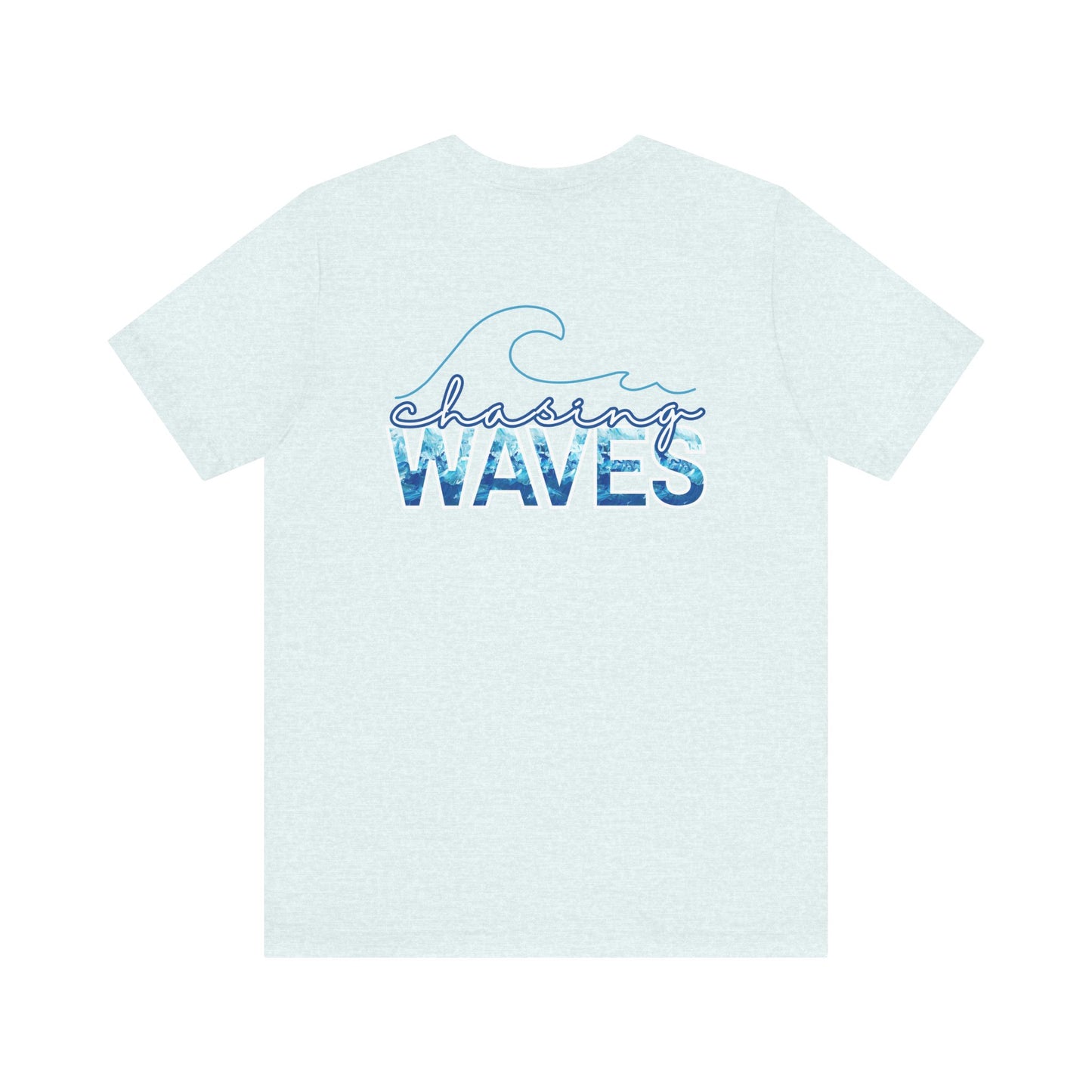 Chasing Waves -- Unisex Summer Shirt, Beachwear, Vacation Top, Summer Nights Apparel