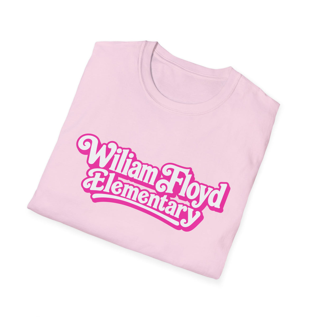 WFE Barbie-Breast Cancer Awareness Tee, Unisex Softstyle T-Shirt