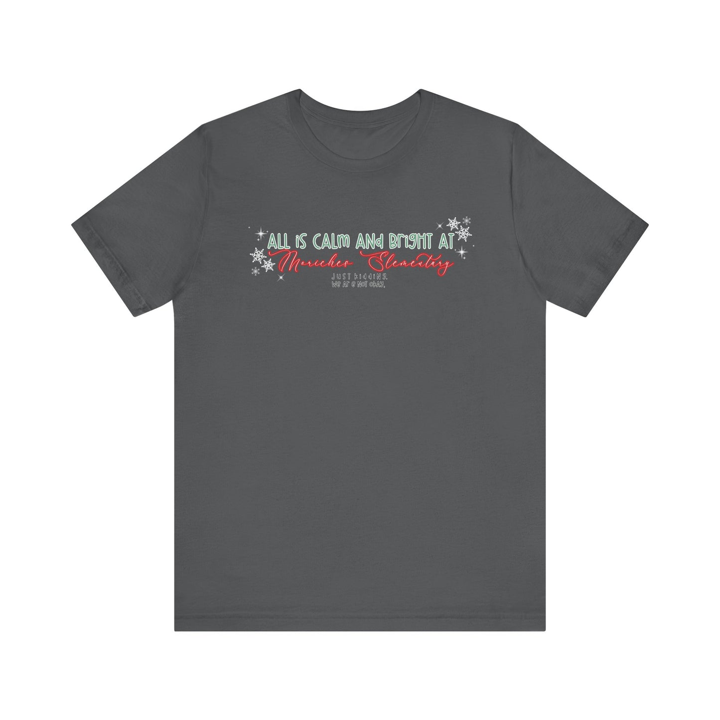 All is calm at Moriches— Christmas Unisex T‑Shirt