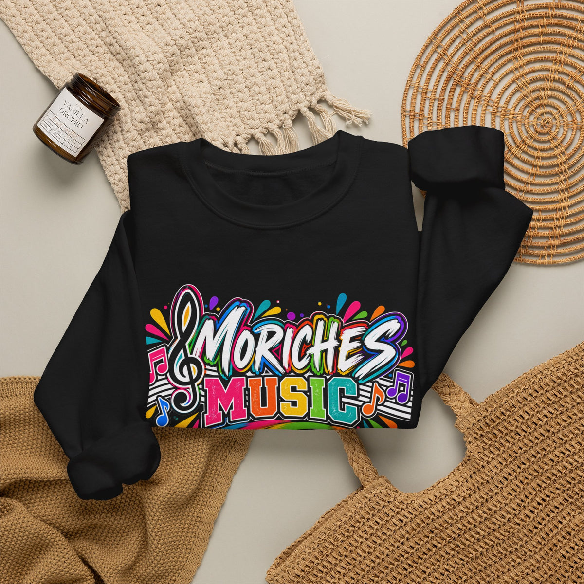 Moriches Music Sweatshirt — "Make Every Note Count" Crewneck