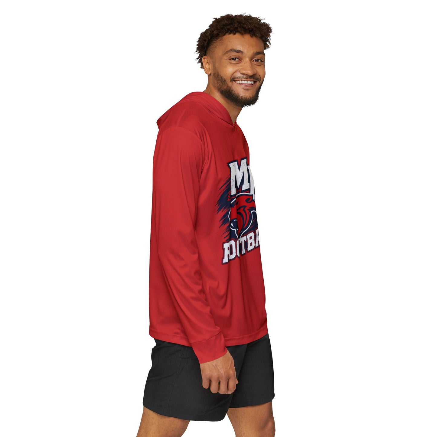 MP Football Red Warmup Hoodie