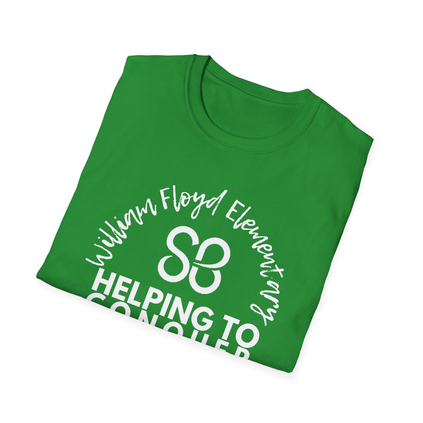WFE St Baldrick's- Childhood Cancer Awareness T-shirt - Unisex Softstyle