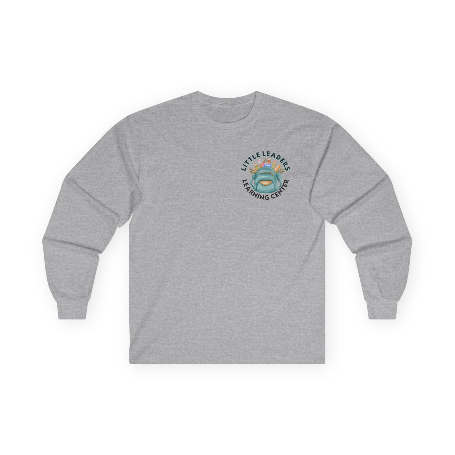 Little Leaders Backpack Design Unisex Long Sleeve Tee