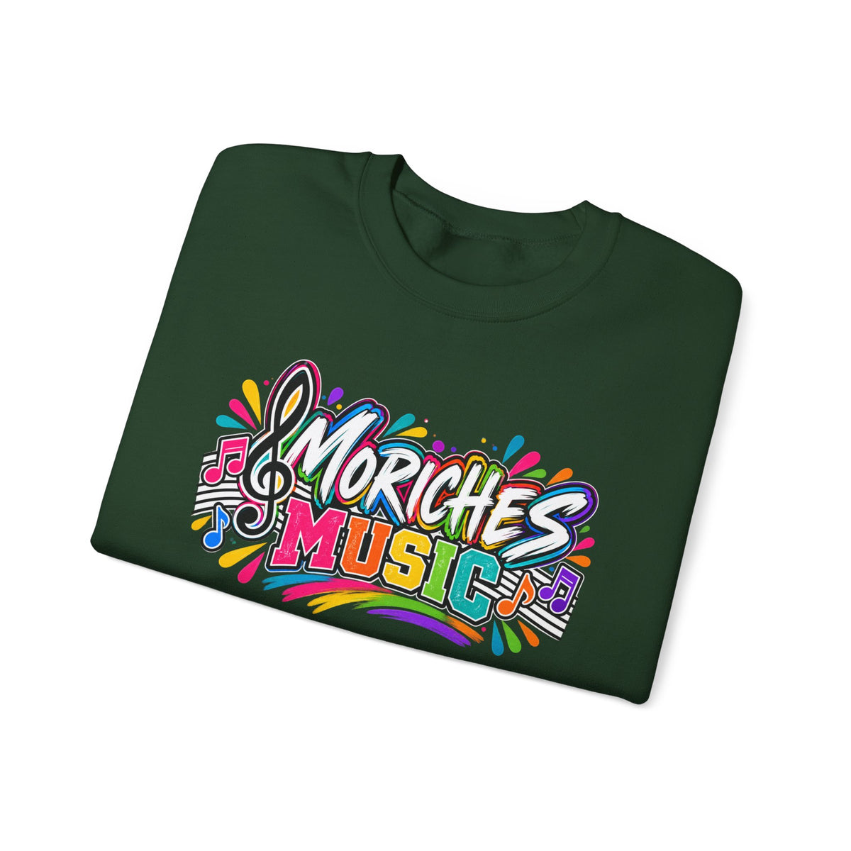 Moriches Music Sweatshirt — "Make Every Note Count" Crewneck