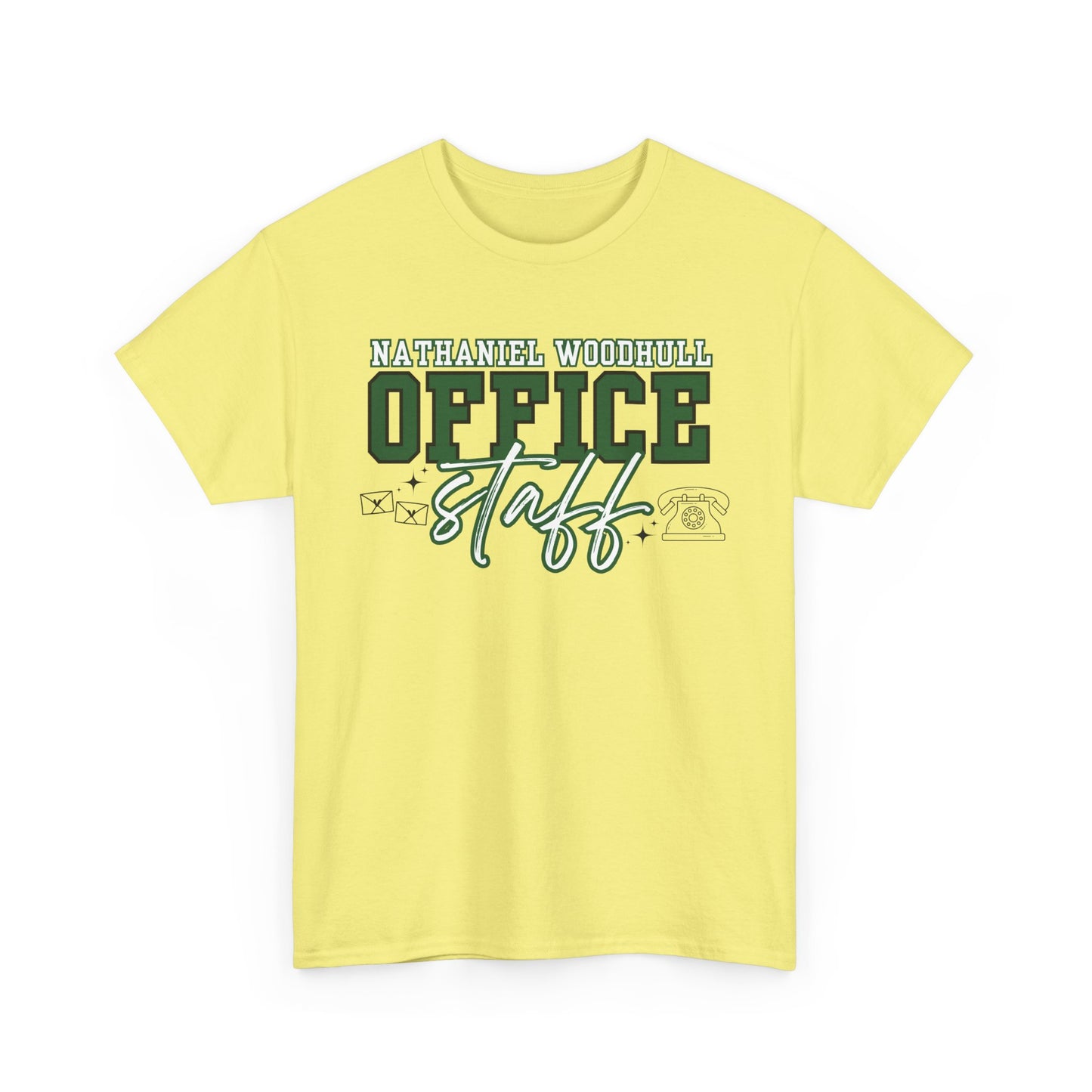 Woodhull Office Staff Unisex Heavy Cotton Tee - Heart & Soul of Woodhull Design