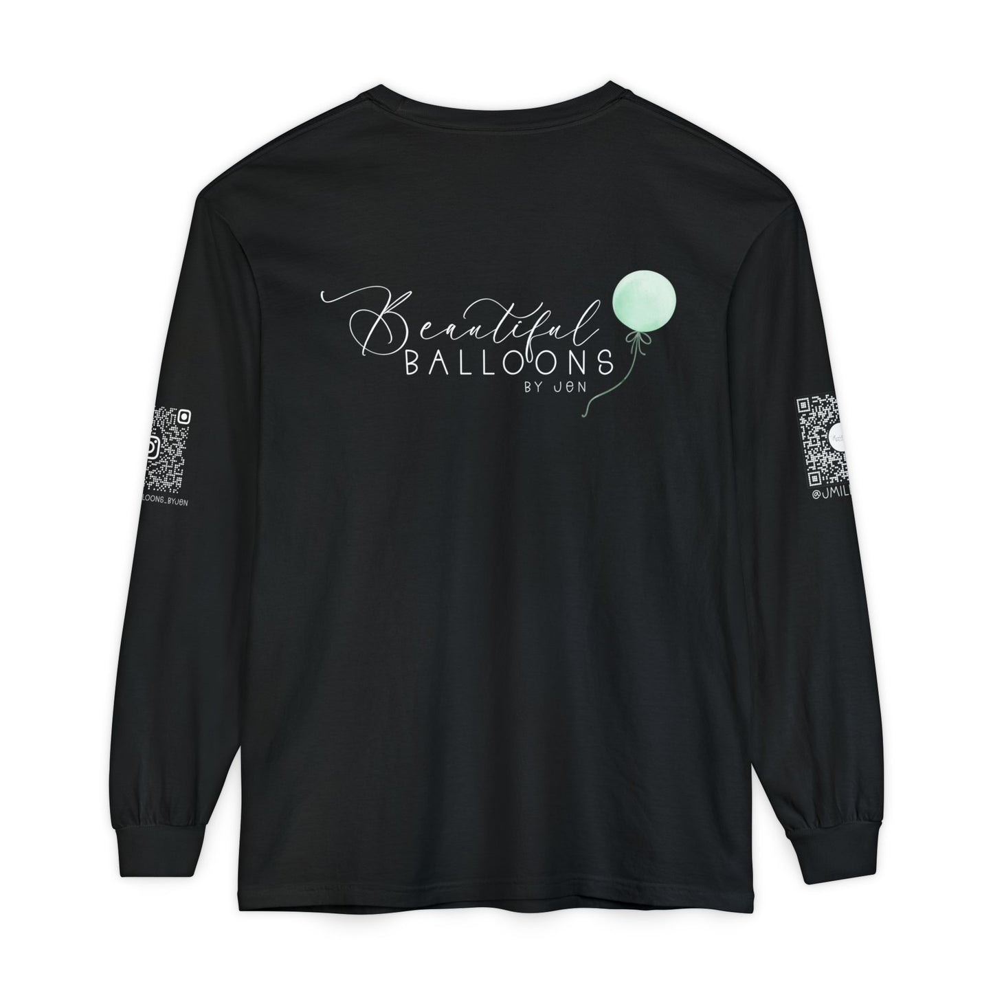 Beautiful Balloons by Jen- Long Sleeve Tee- Personalized