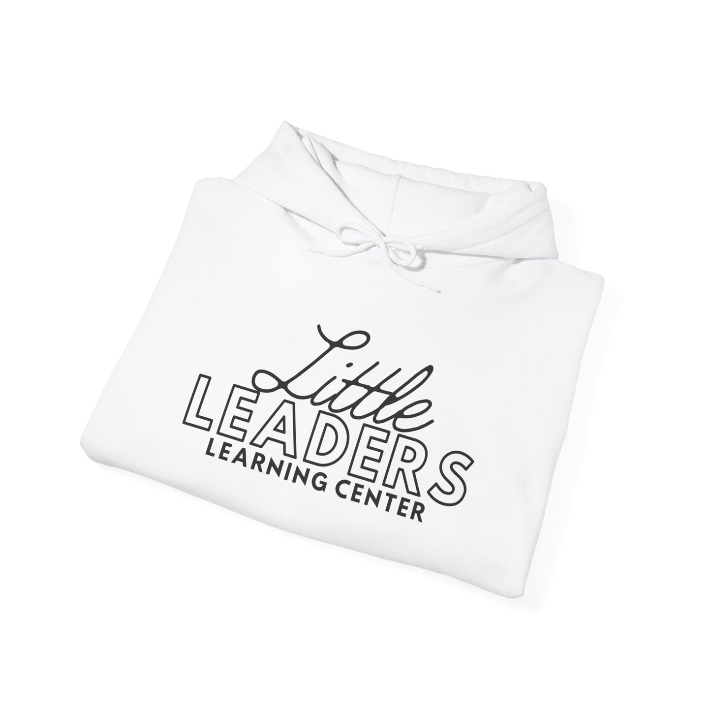 Little Leaders Teacher Simple Design Hoodie w/ Teacher on Sleeve - Cozy Unisex Sweatshirt