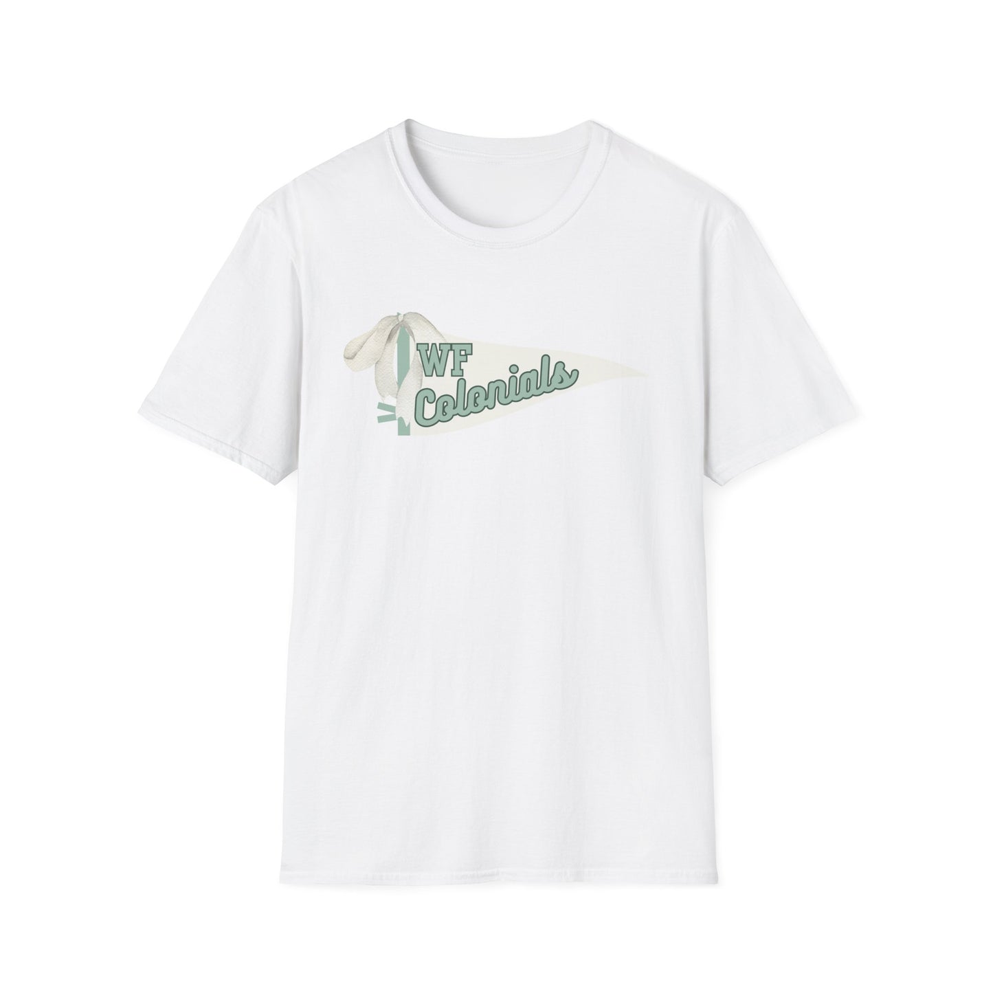 Floyd Strong Pennant Unisex Softstyle Graphic Tee with Vintage Design
