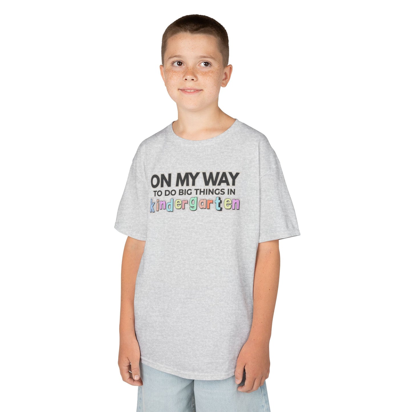 Big Things in Kindergarten- Kids Back to School Shirt