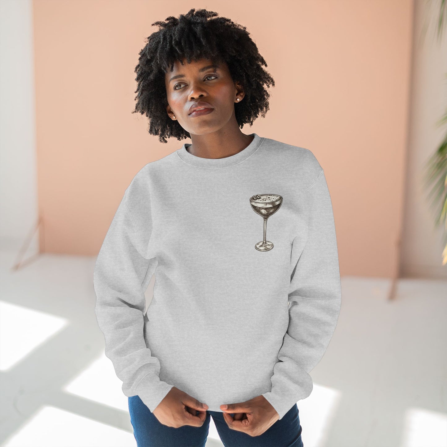"Just a Girl Who Loves Espresso Martinis" Crewneck