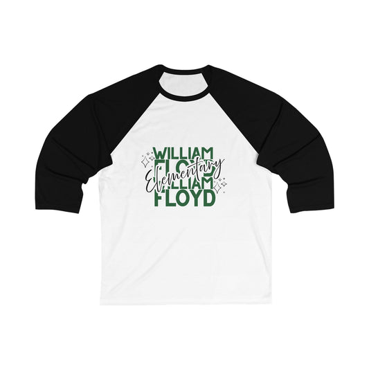 WFE Unisex Baseball Tee - "William Floyd Elementary" with "Every Child Matters" Print