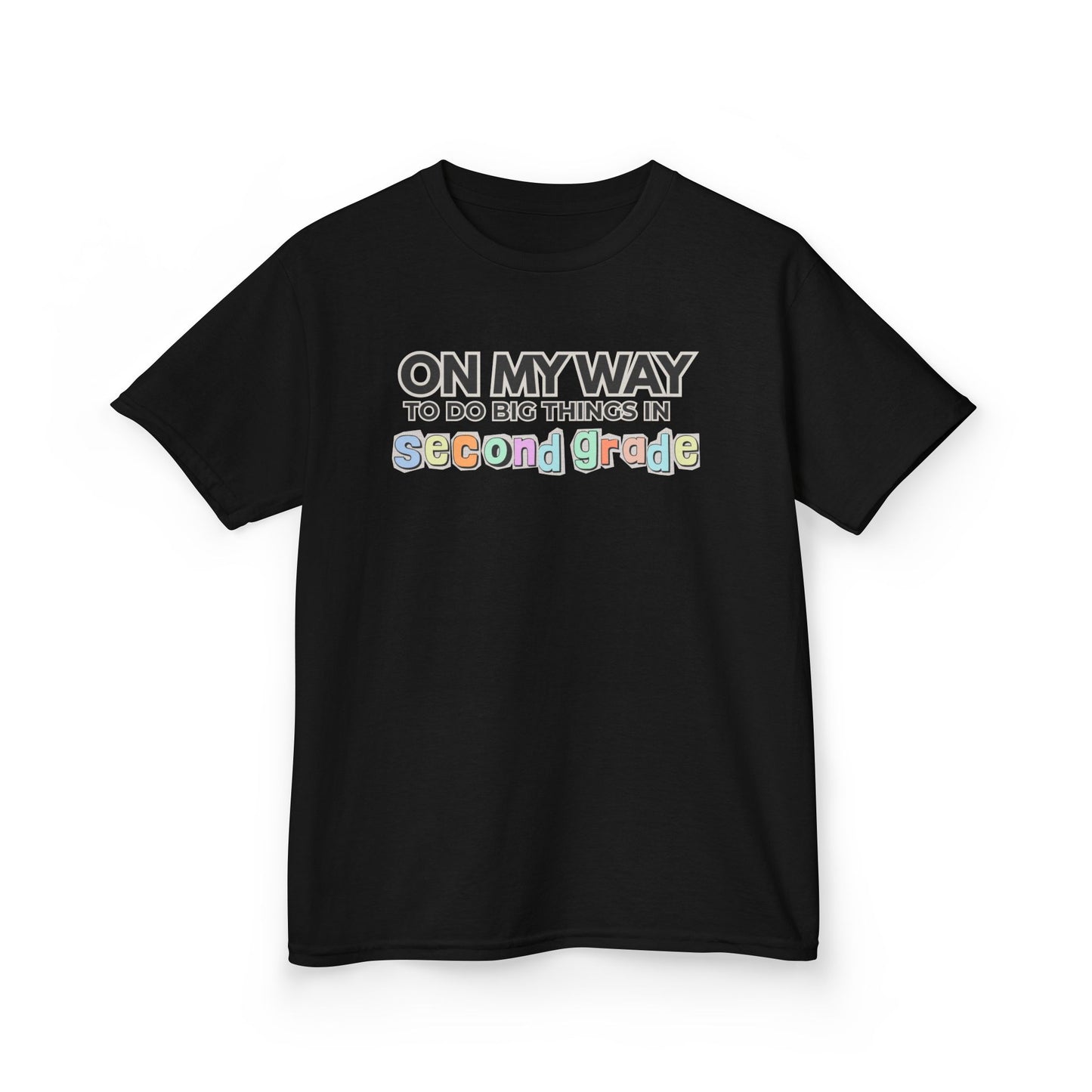 Big Things in 2nd Grade- Kids Back to School Shirt
