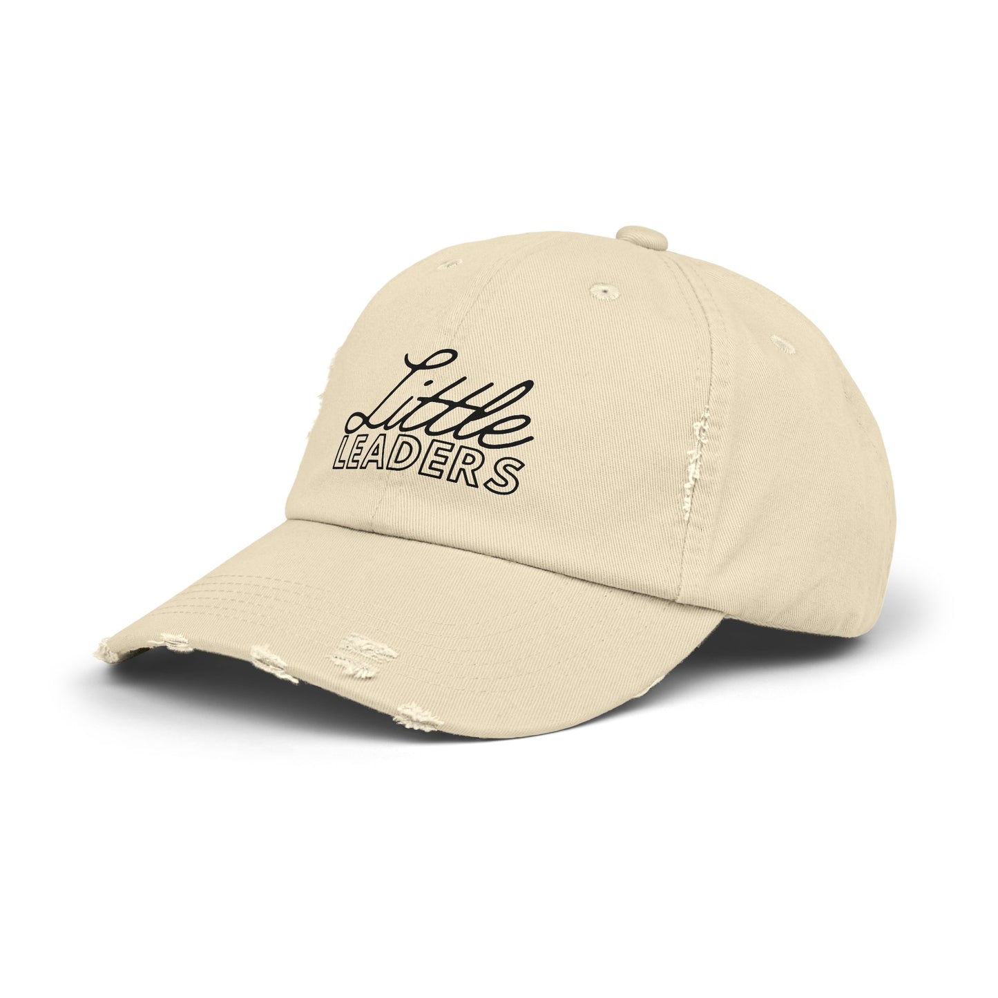 Little Leaders Unisex Distressed Baseball Cap