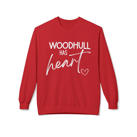 Woodhull- Heart Disease Awareness Crew Neck
