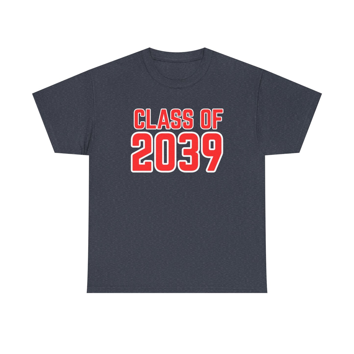 Class of 2039 Unisex Heavy Cotton Tee- Back to School- Grow With Me