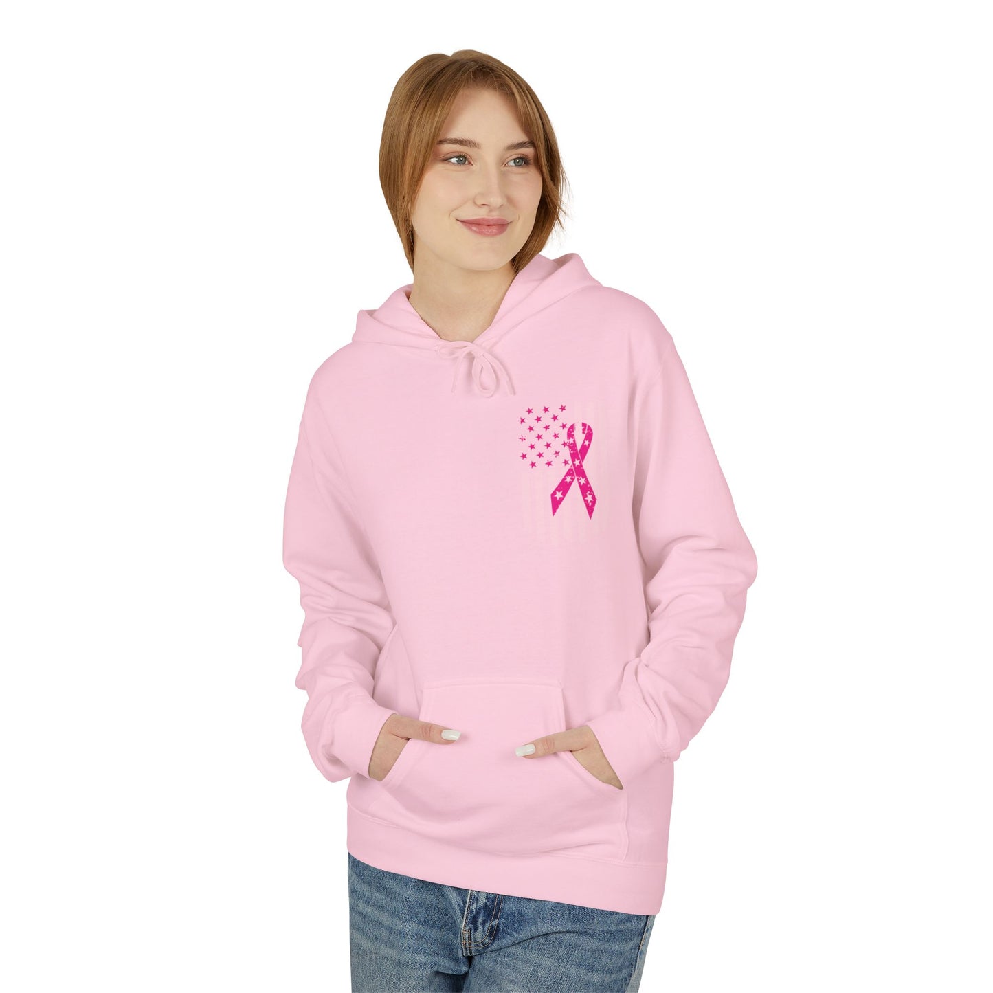 Breast Cancer Awareness Hoodie | Softstyle Fleece
