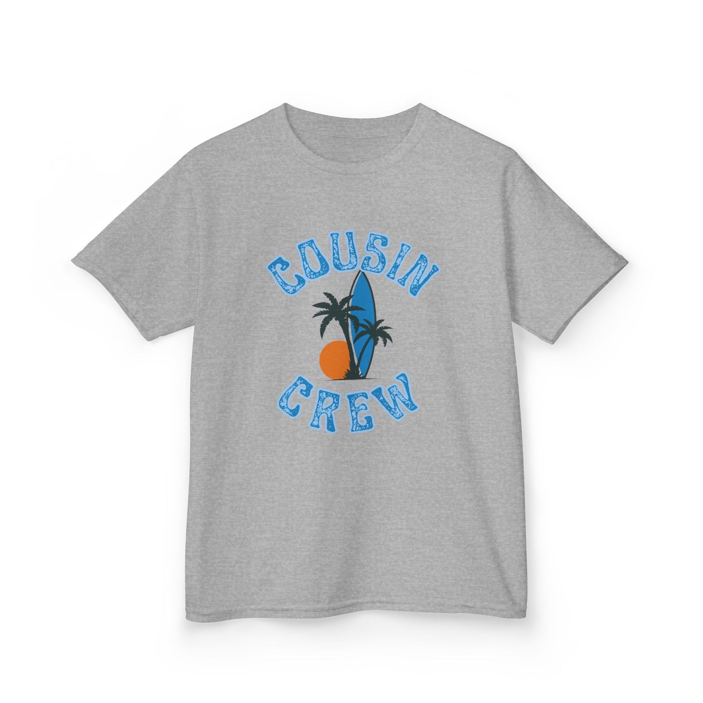 Cool Cousin Crew Kids Tee - Summer Fun, Family Gatherings, Beach Days, Mini Collection