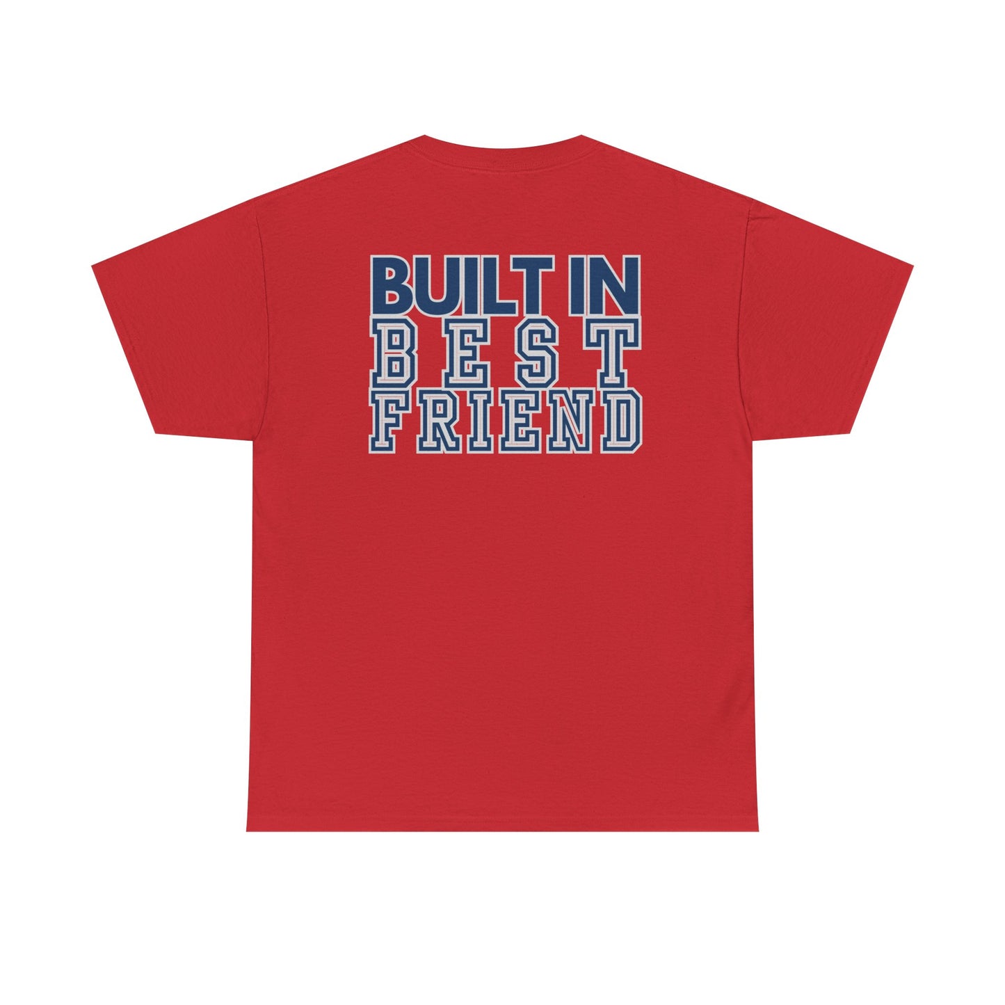 Built in Best Friend - Dad- Unisex Heavy Cotton Tee - Fatherhood