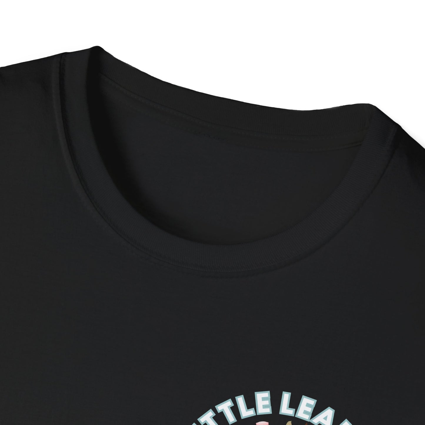 Little Leaders Teacher w/ Backpack Design Unisex Softstyle T-Shirt