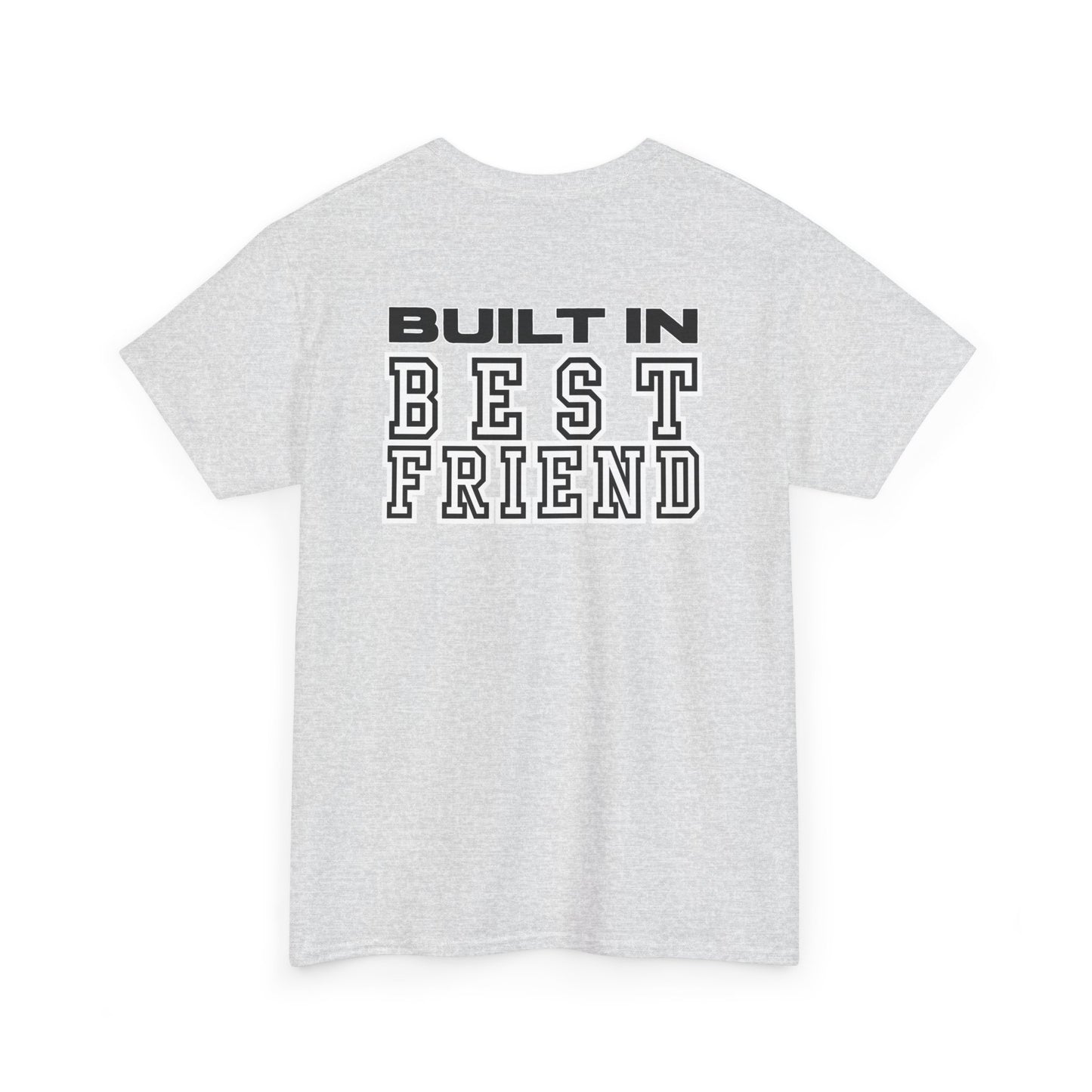 Built in Best Friend - Dad- Unisex Heavy Cotton Tee - Fatherhood