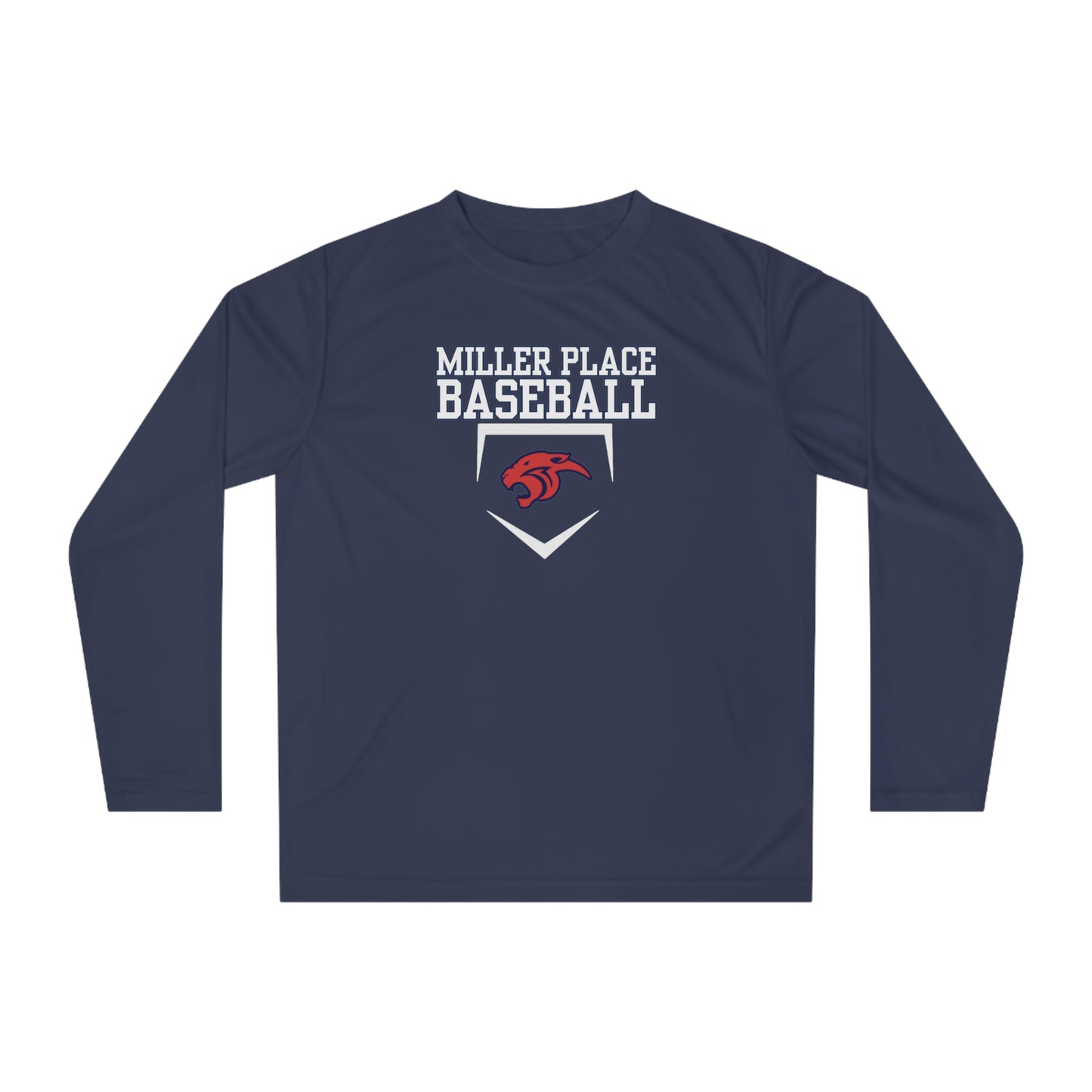 MP Baseball- Long Sleeve Moisture Wicking Shirt- Diamond Club
