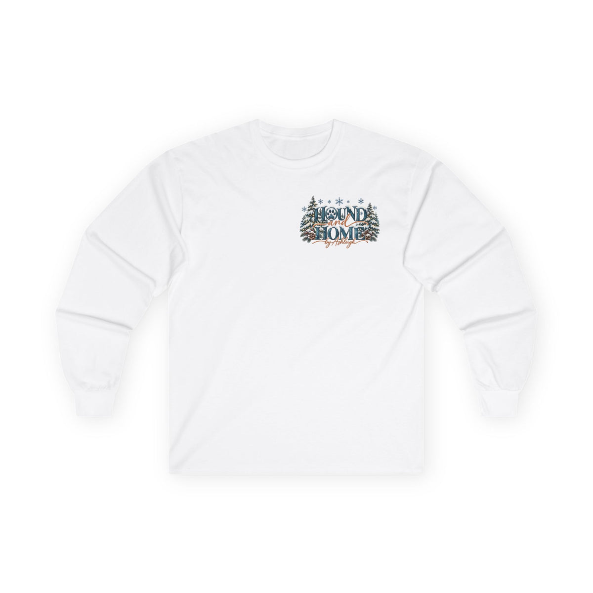 Holiday "Hound + Home" Long Sleeve Tee