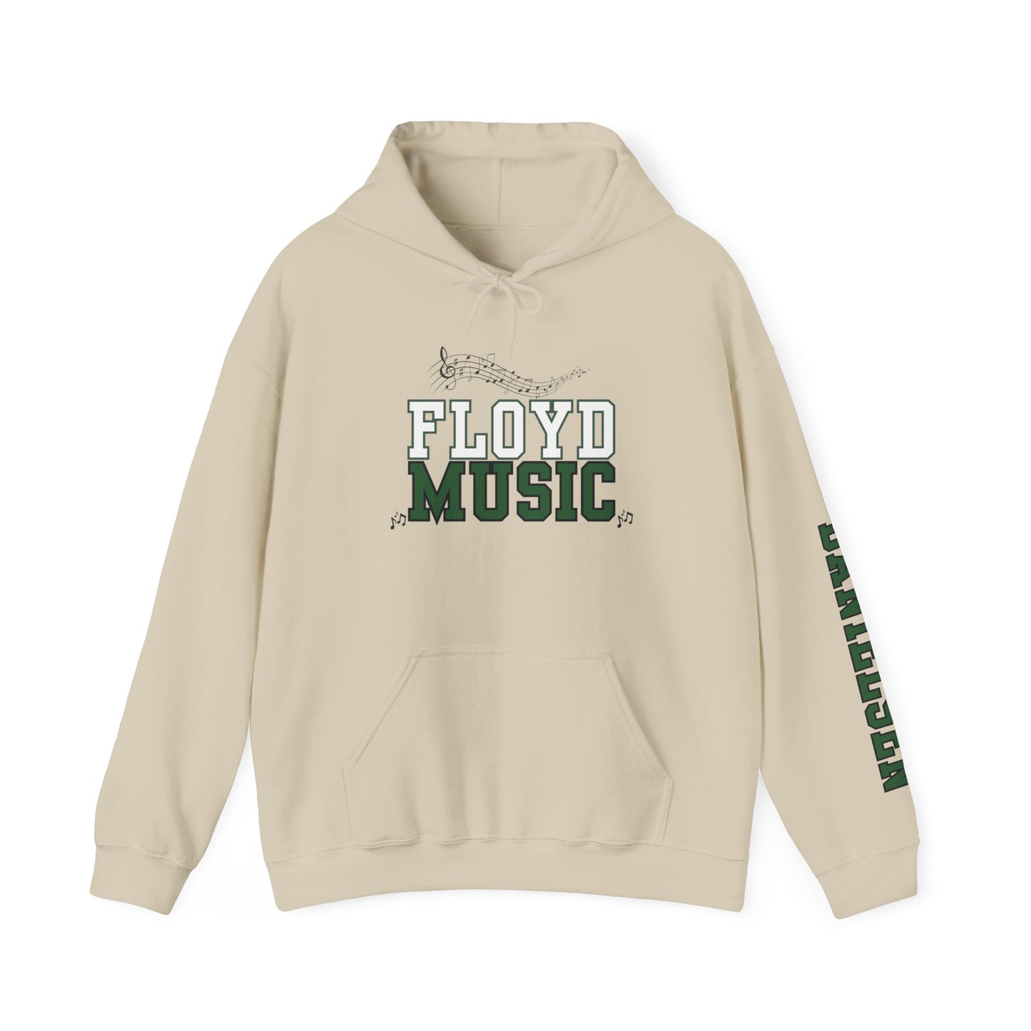 Danielsen- Floyd Music Heavy Cotton Tee - "Music is the Soundtrack of Your Life" Unisex T-Shirt- Personalized
