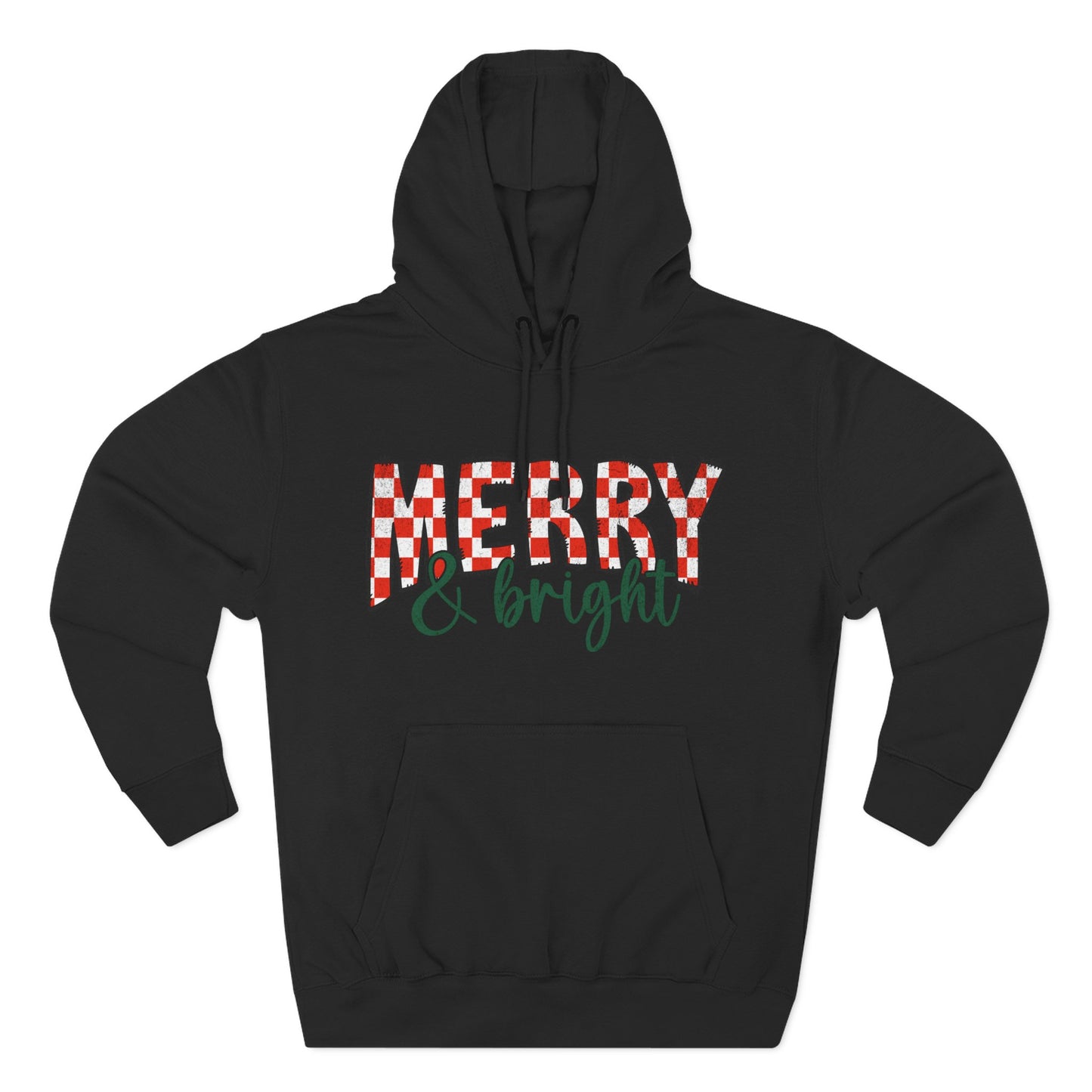 Merry & Bright Hoodie — Holiday Fleece