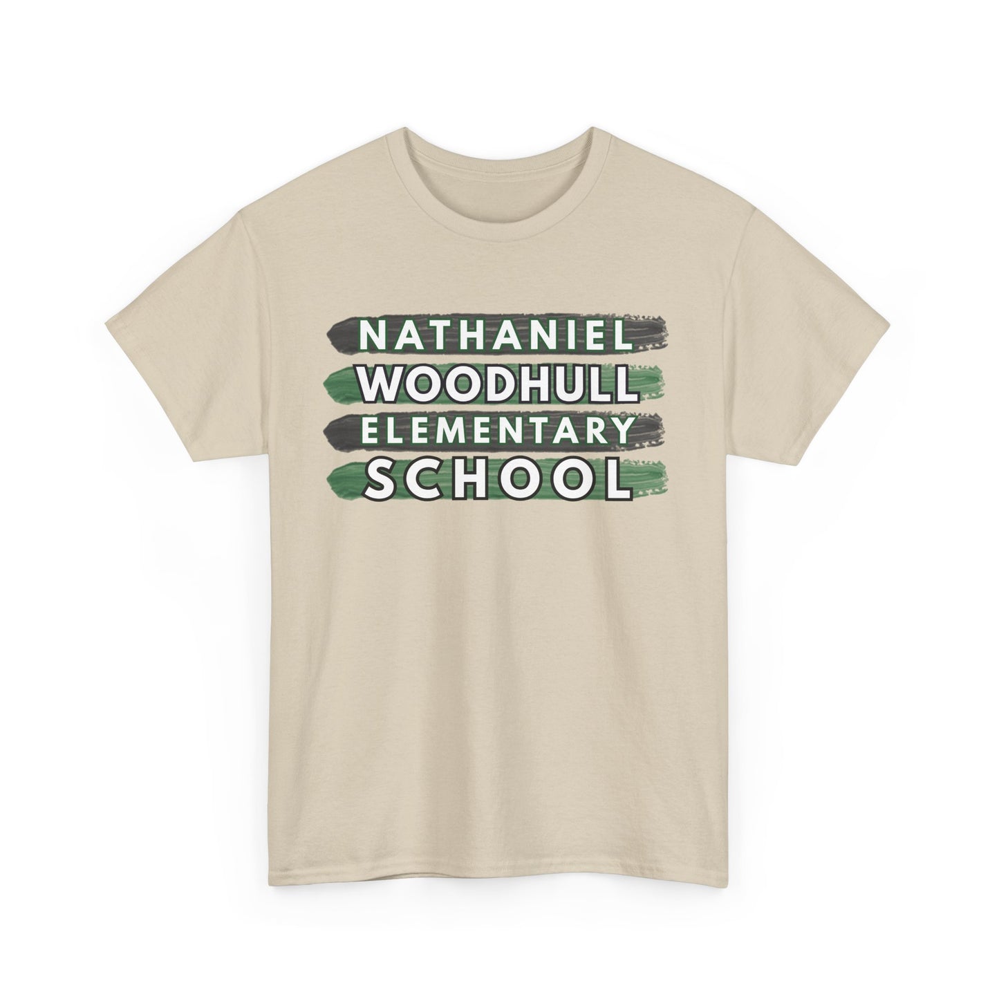Woodhull Elementary School Unisex Heavy Cotton Tee - School Spirit Shirt