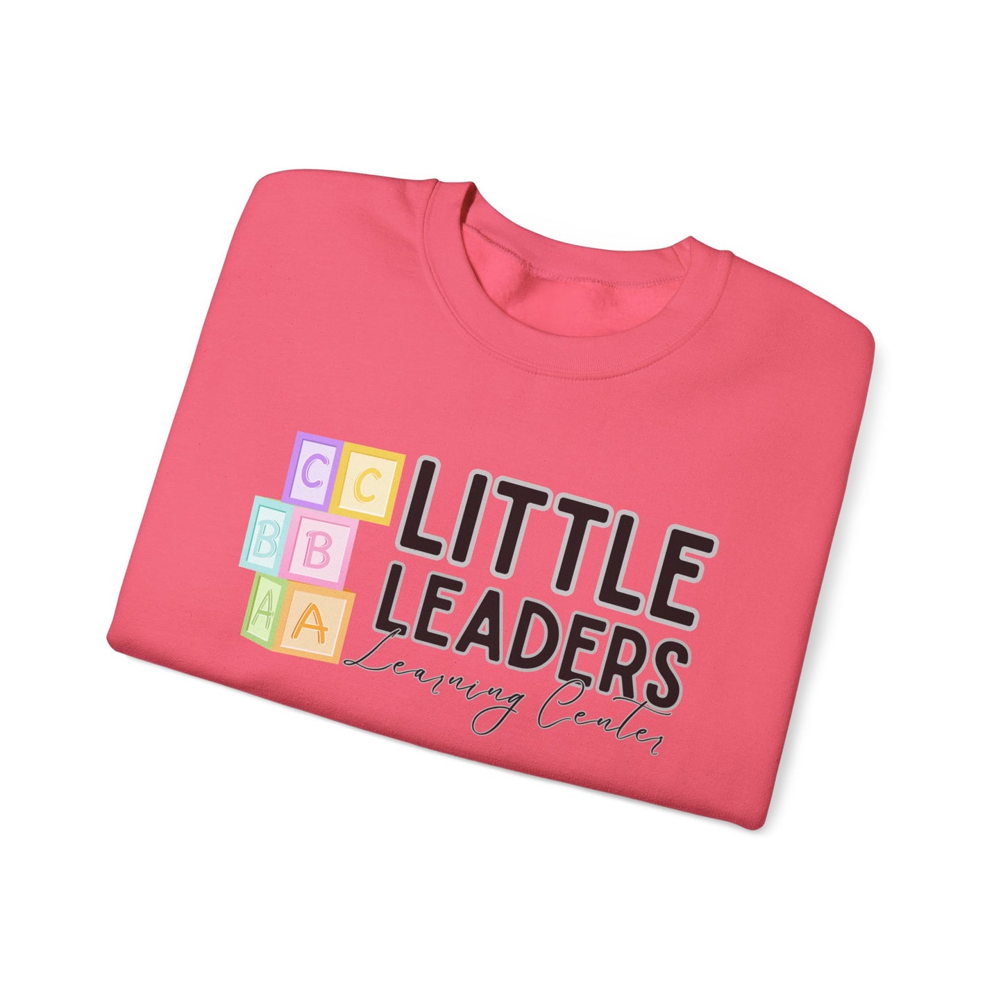 Little Leaders w/ Blocks Crewneck Unisex Sweatshirt