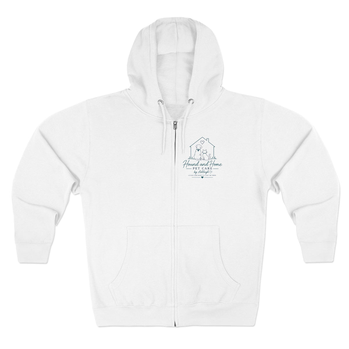 Ashleigh— Hound and Home Personalized Zip Up