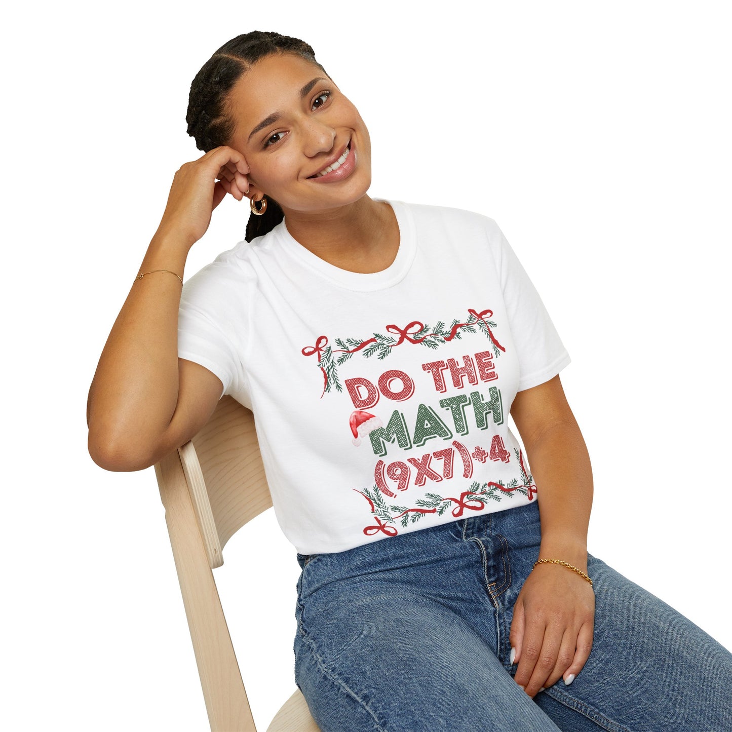 Do The Math (9x7)+4 = 67 Christmas Unisex T-Shirt