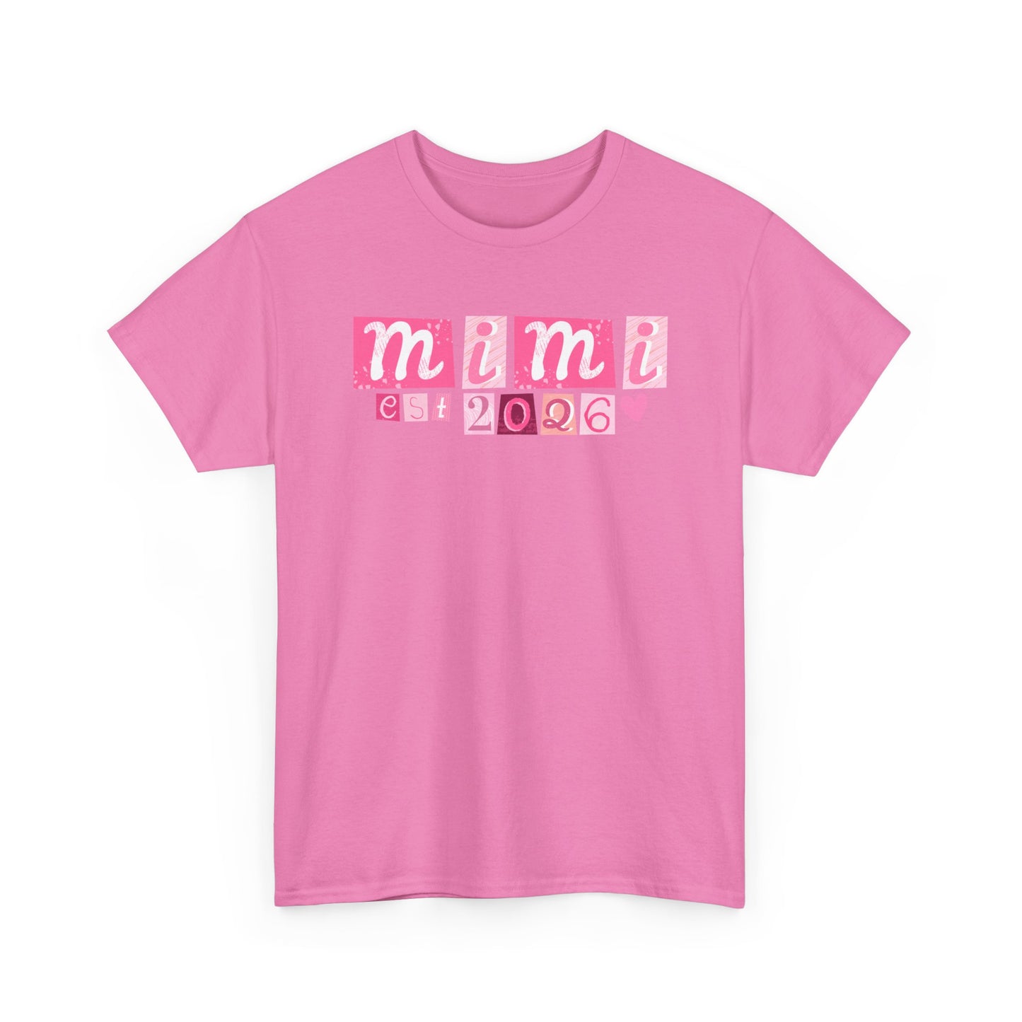 Mimi est 2026 Unisex Heavy Cotton Tee - Mother's Day