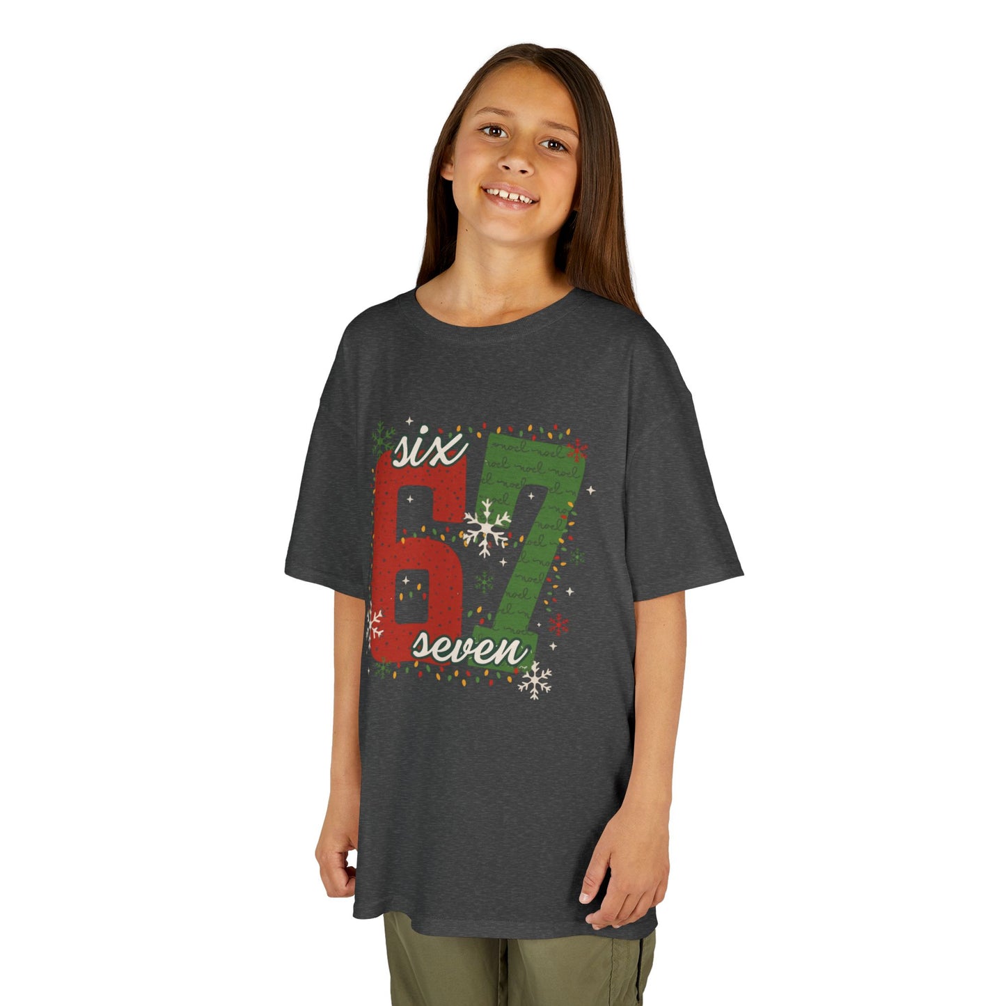 Kids '67' Christmas Number Graphic Tee — Youth- Christmas
