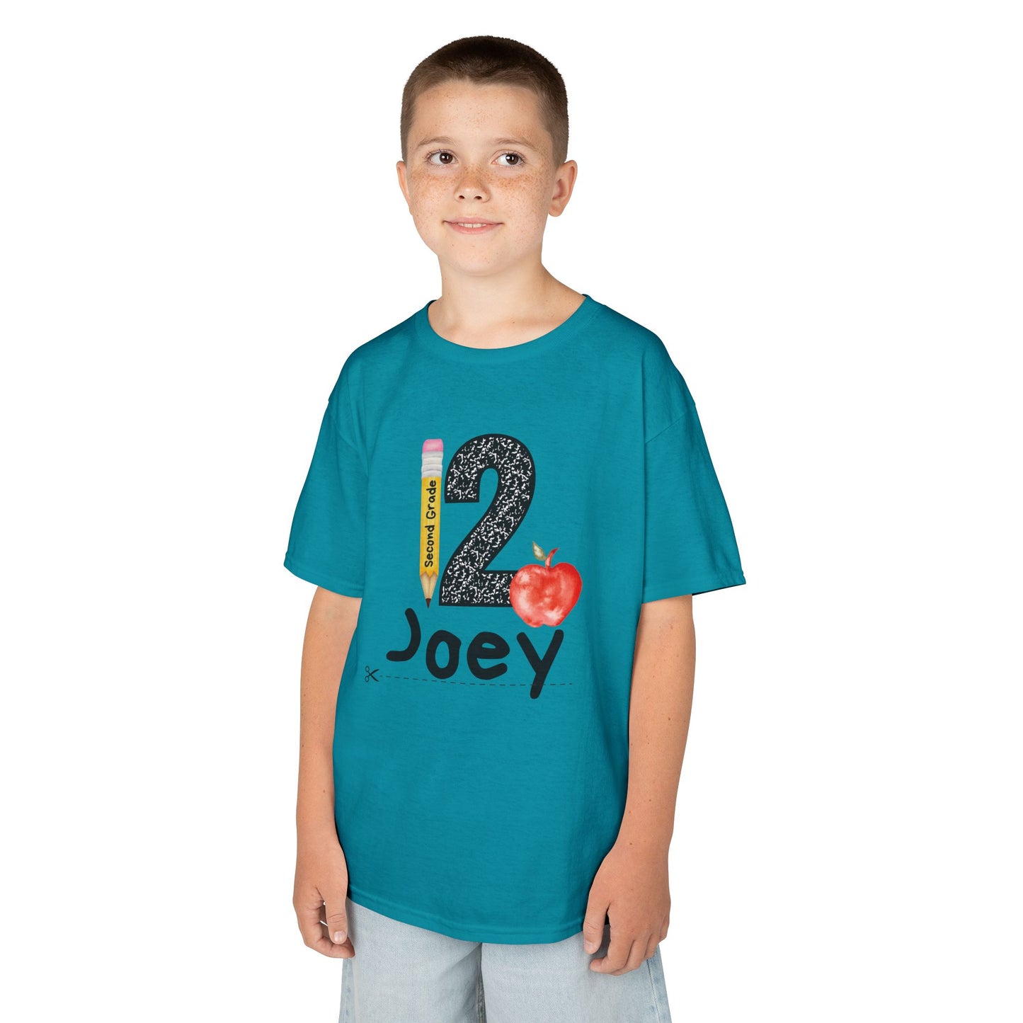2nd Grade- Personalized Kids Tee - Back to School