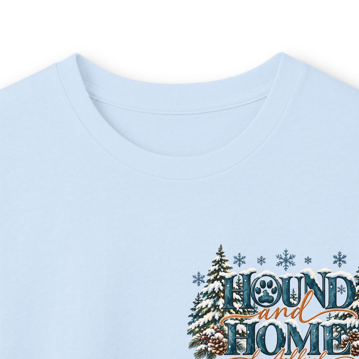 Holiday "Hound + Home" Long Sleeve Tee