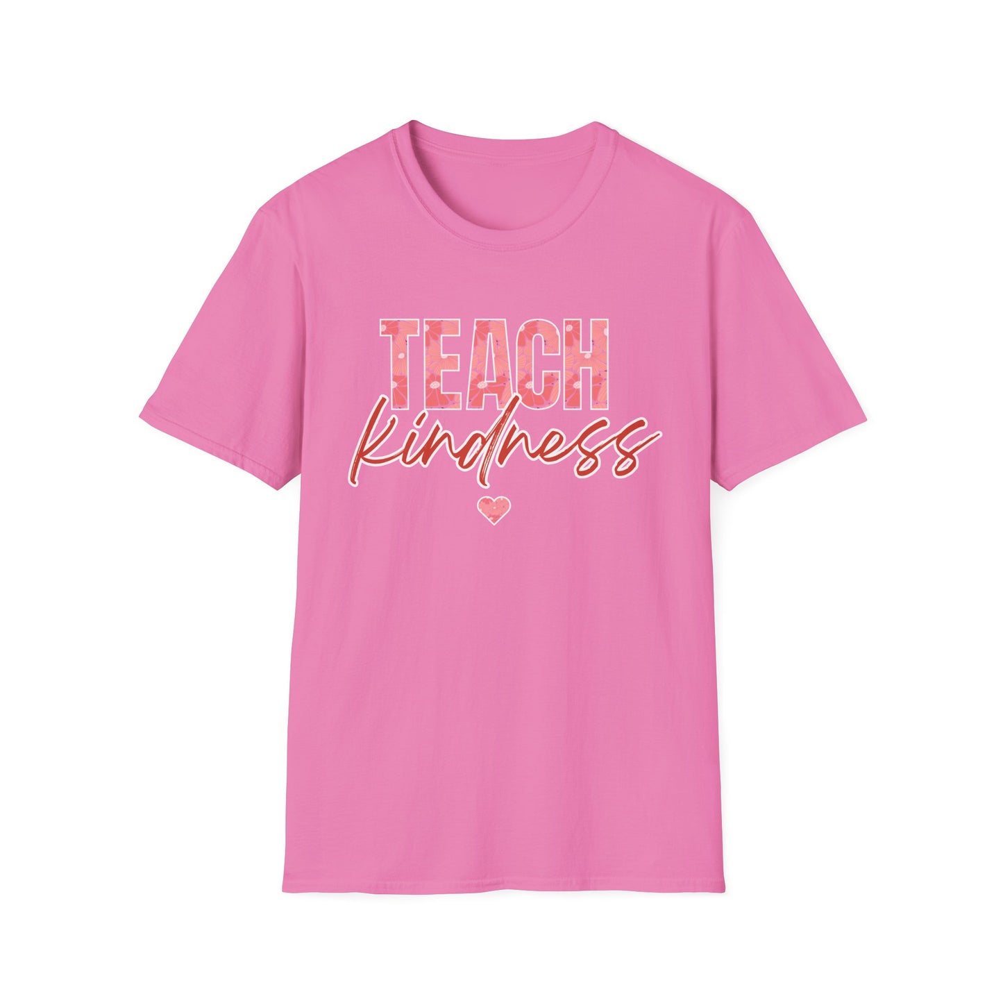 Teach Kind ness Teacher T-Shirt