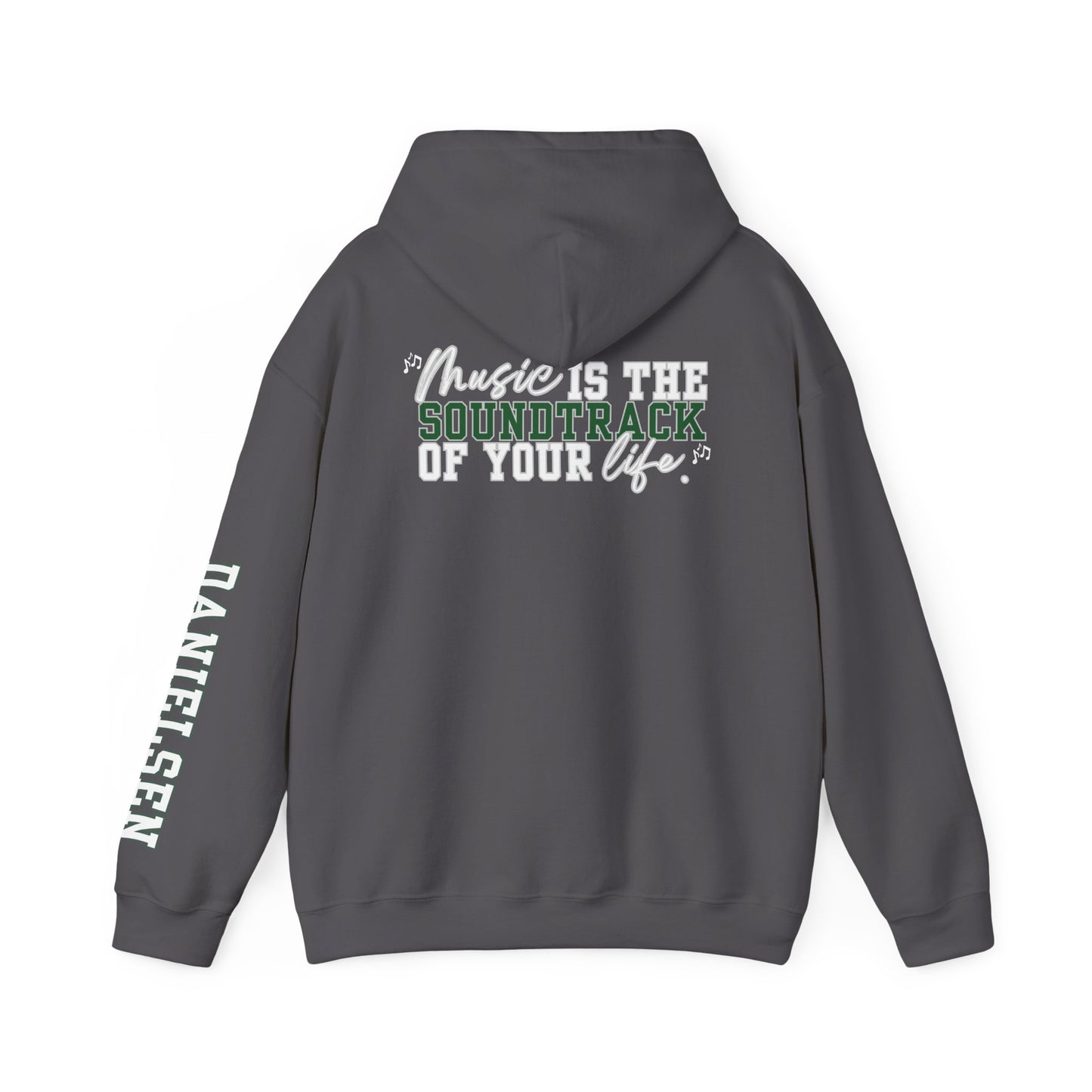 Danielsen- Floyd Music Heavy Cotton Tee - "Music is the Soundtrack of Your Life" Unisex T-Shirt- Personalized