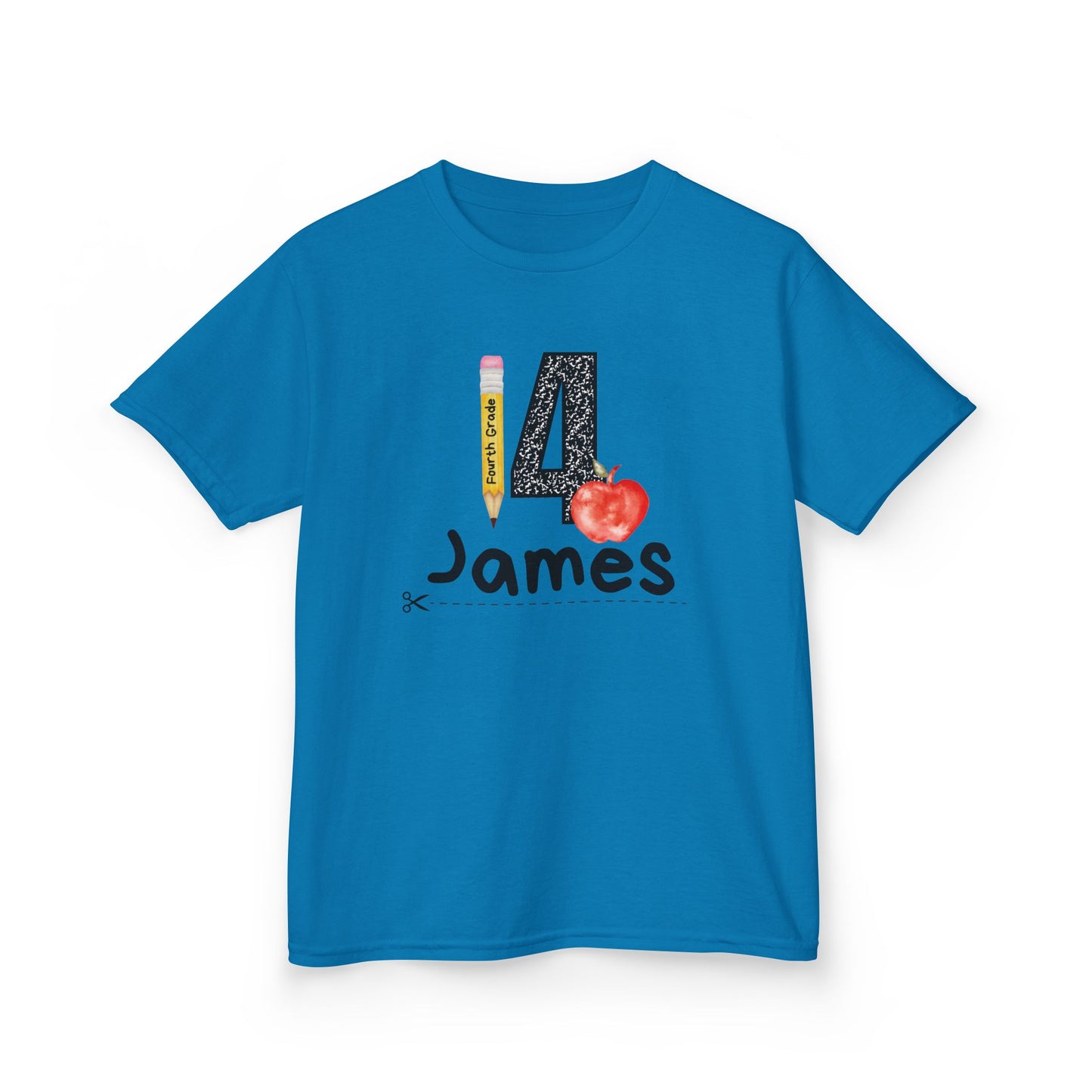 4th Grade- Personalized Kids Tee - Back to School