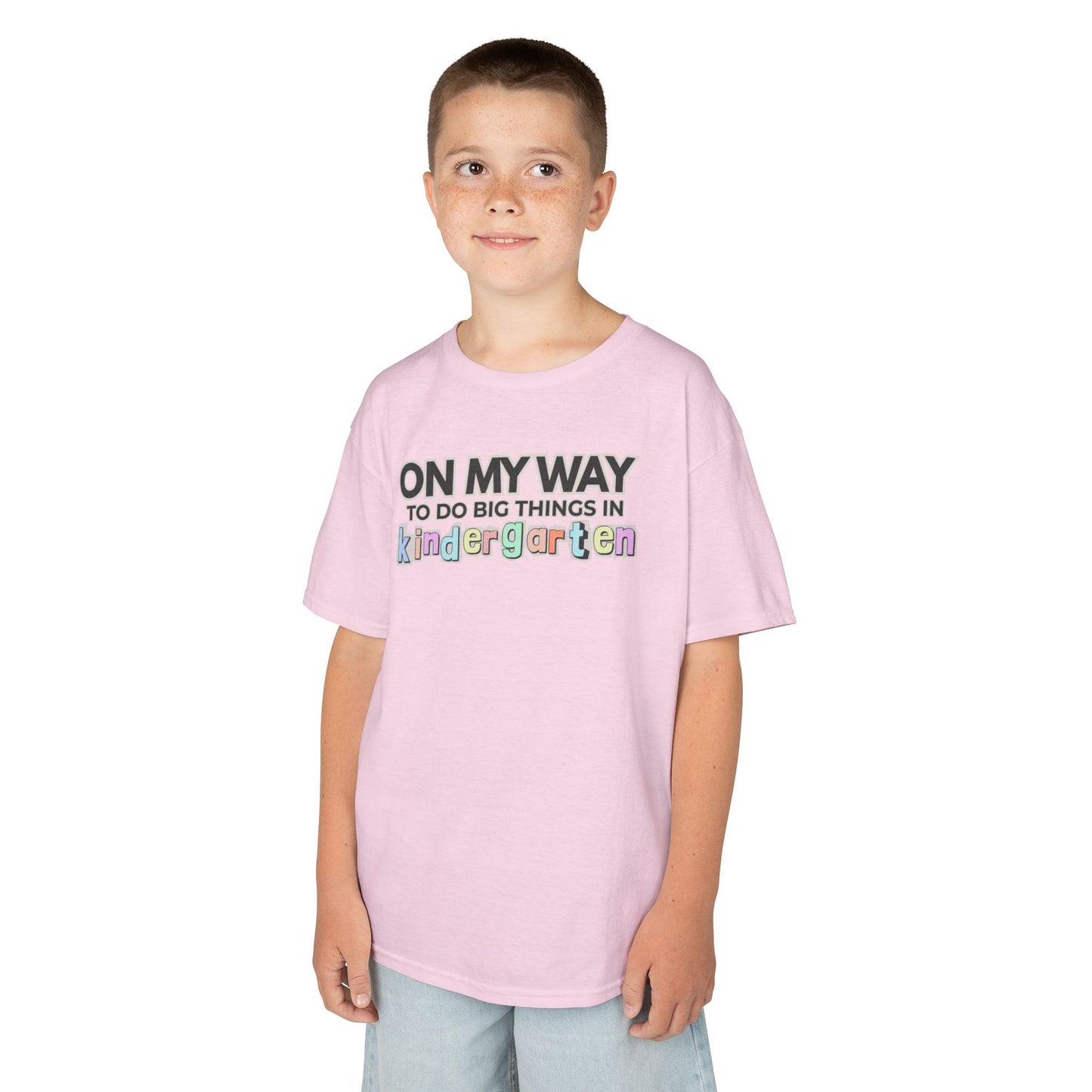 Big Things in Kindergarten- Kids Back to School Shirt