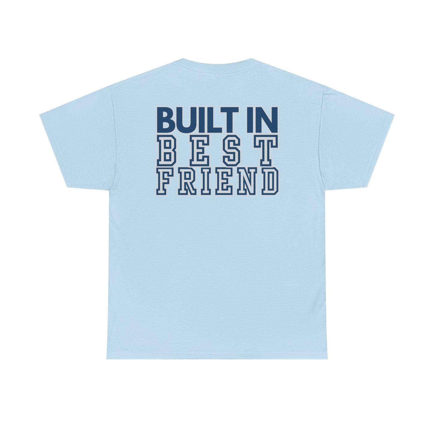 Built in Best Friend - Dad- Unisex Heavy Cotton Tee - Fatherhood