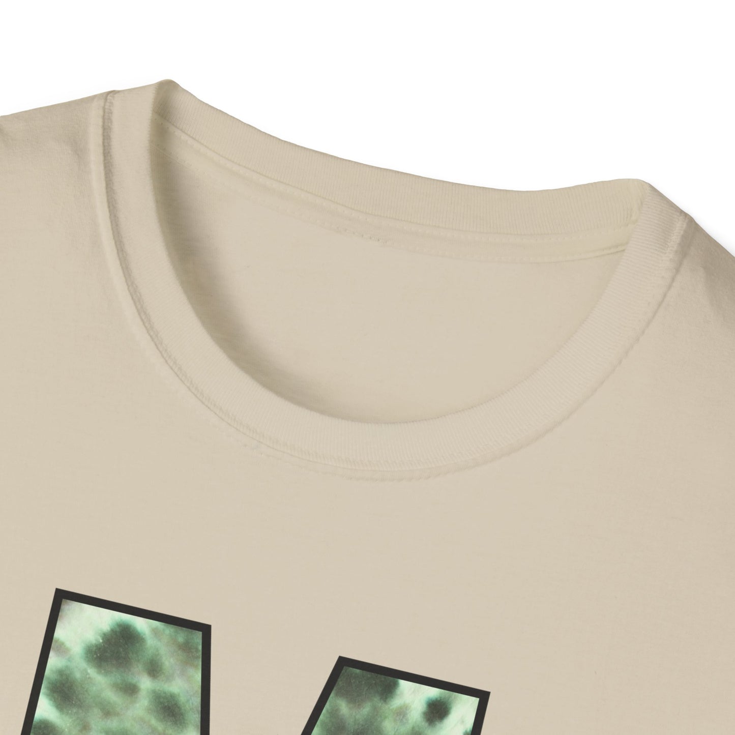 Tie Dye Moriches Stylish Unisex Softstyle T-Shirt with Moriches Design
