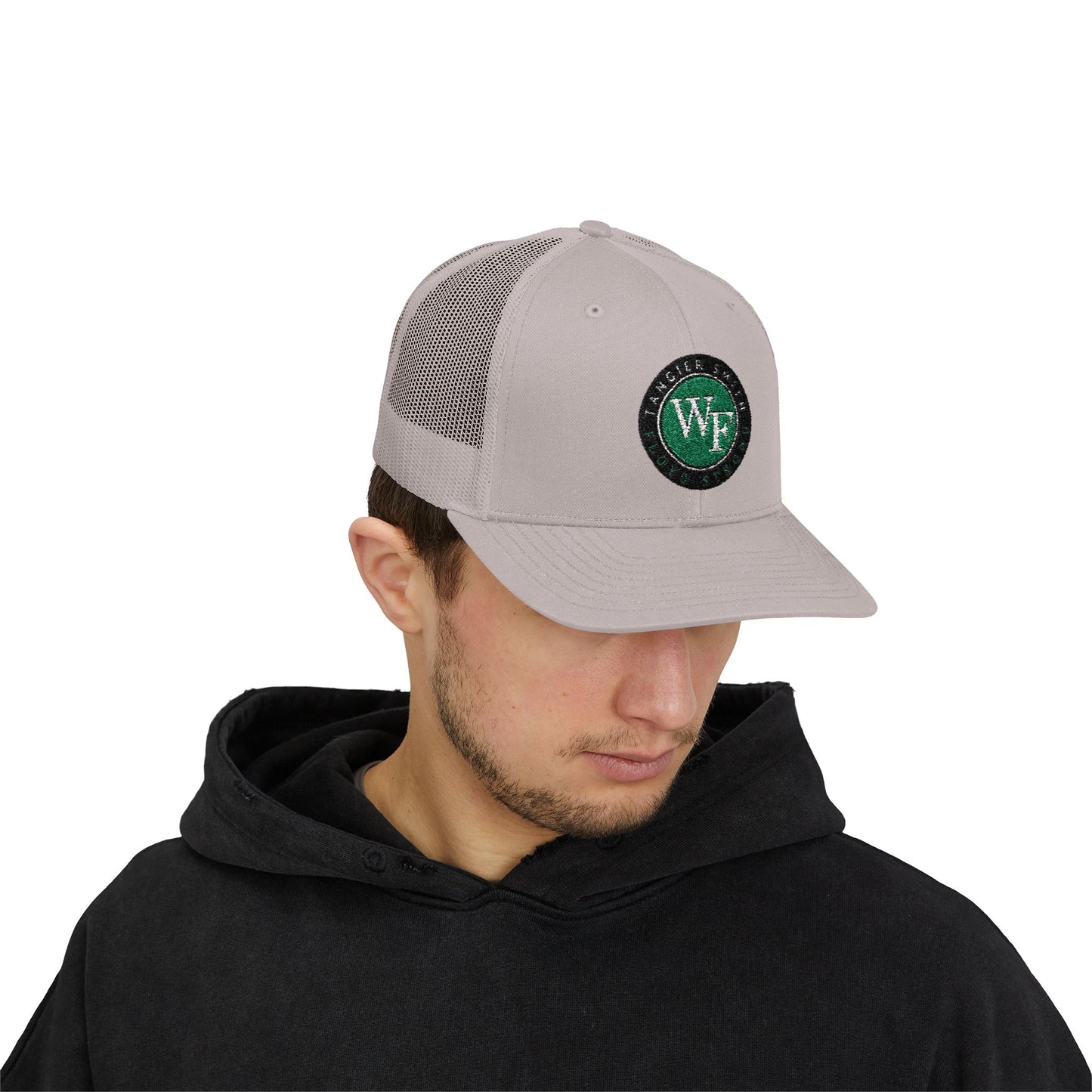 Tangier Smith Logo Snapback Trucker Cap - Stylish & Comfortable Hat for Outdoor Adventures