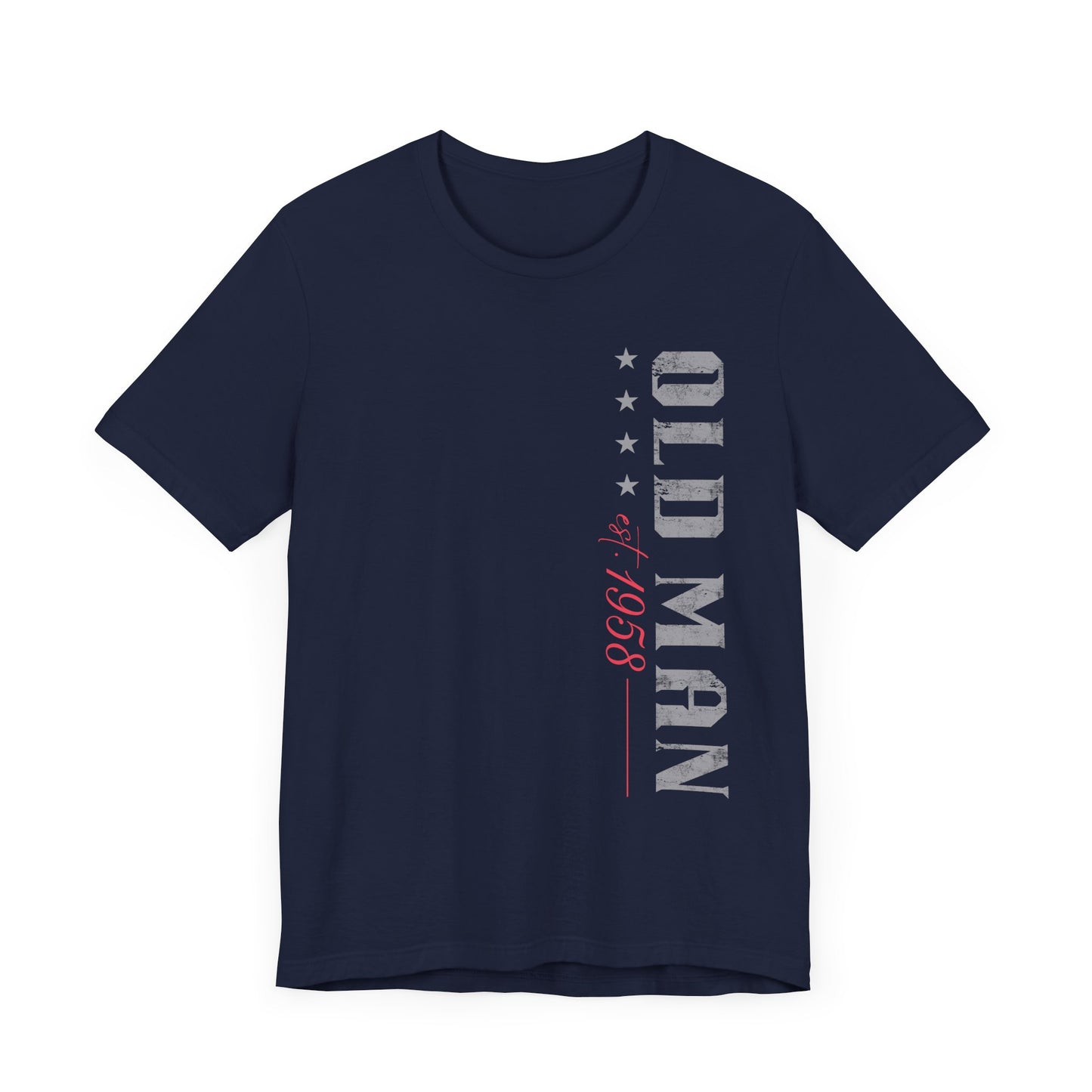 Old Man- American Flag Tee for Proud Dads or Grandpas